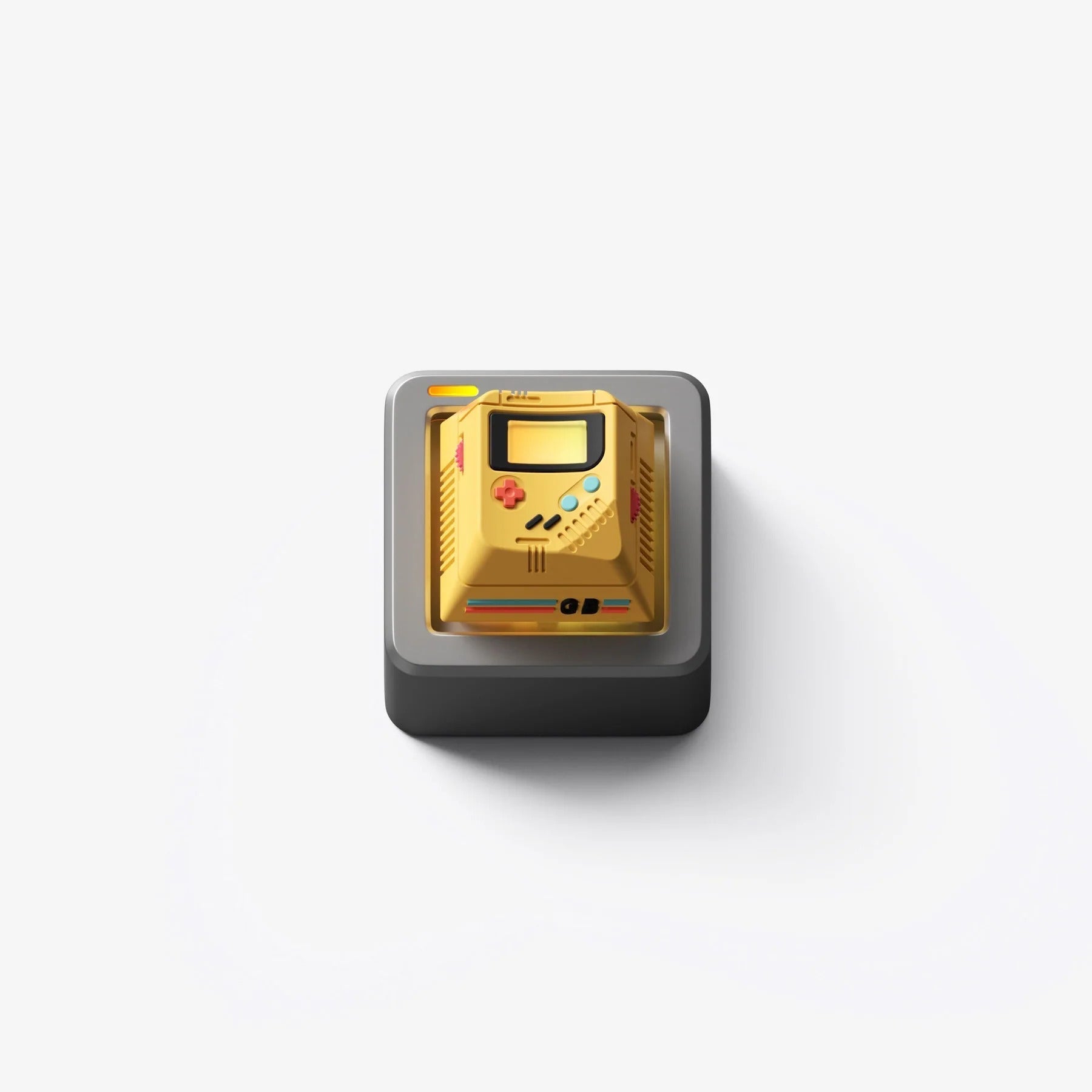 NuPhy x ZMKC - Game Boy Cherry Profile Resin Keycaps