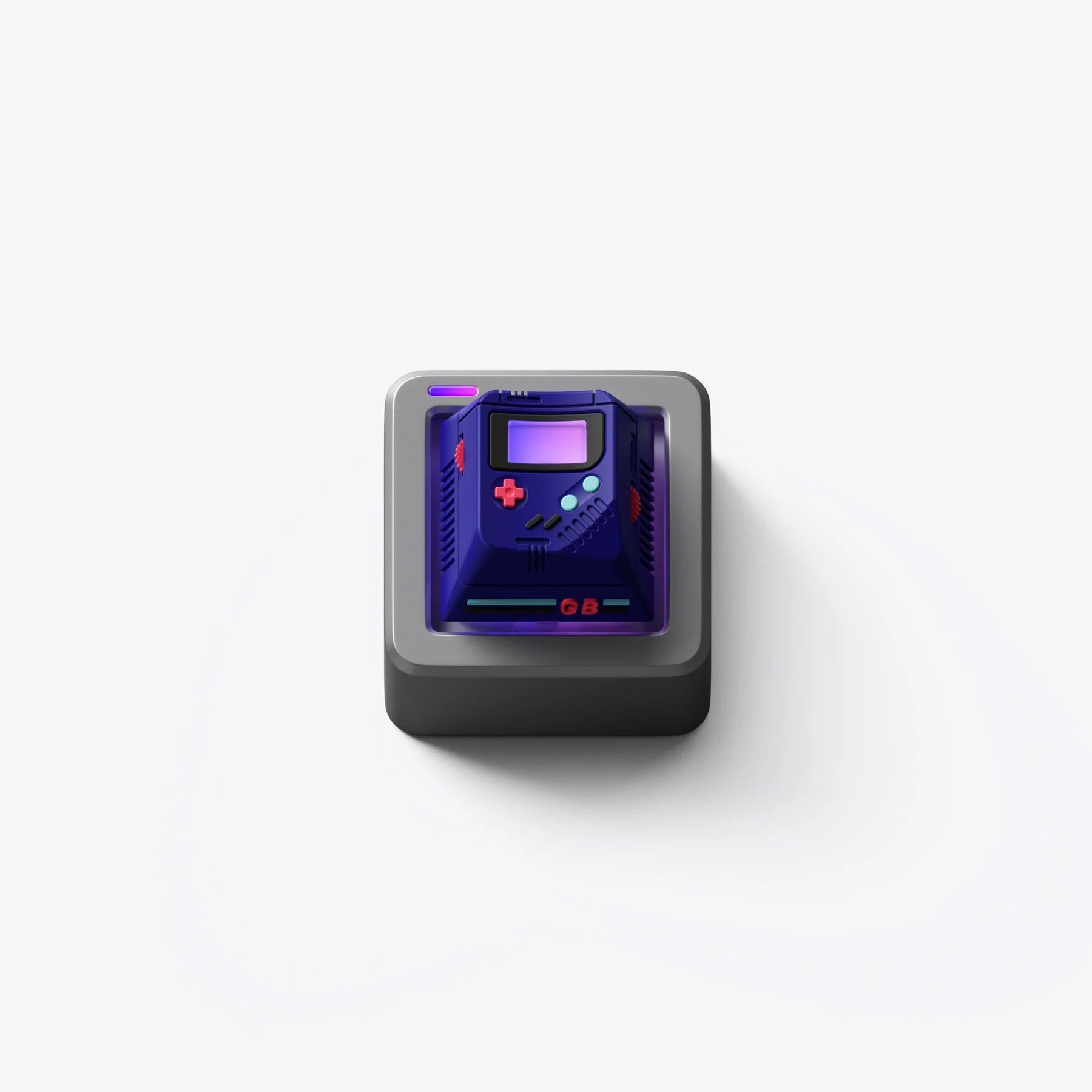 NuPhy x ZMKC - Game Boy Cherry Profile Resin Keycaps