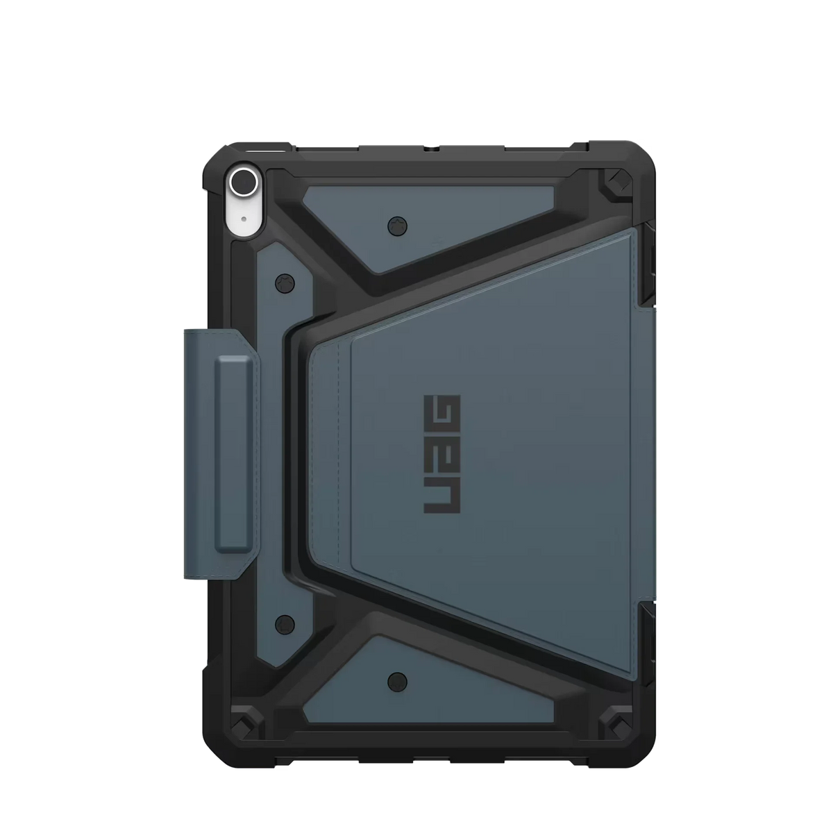 Ochronny etui UAG na tablet z uchwytem, idealne dla Home Office i biurka