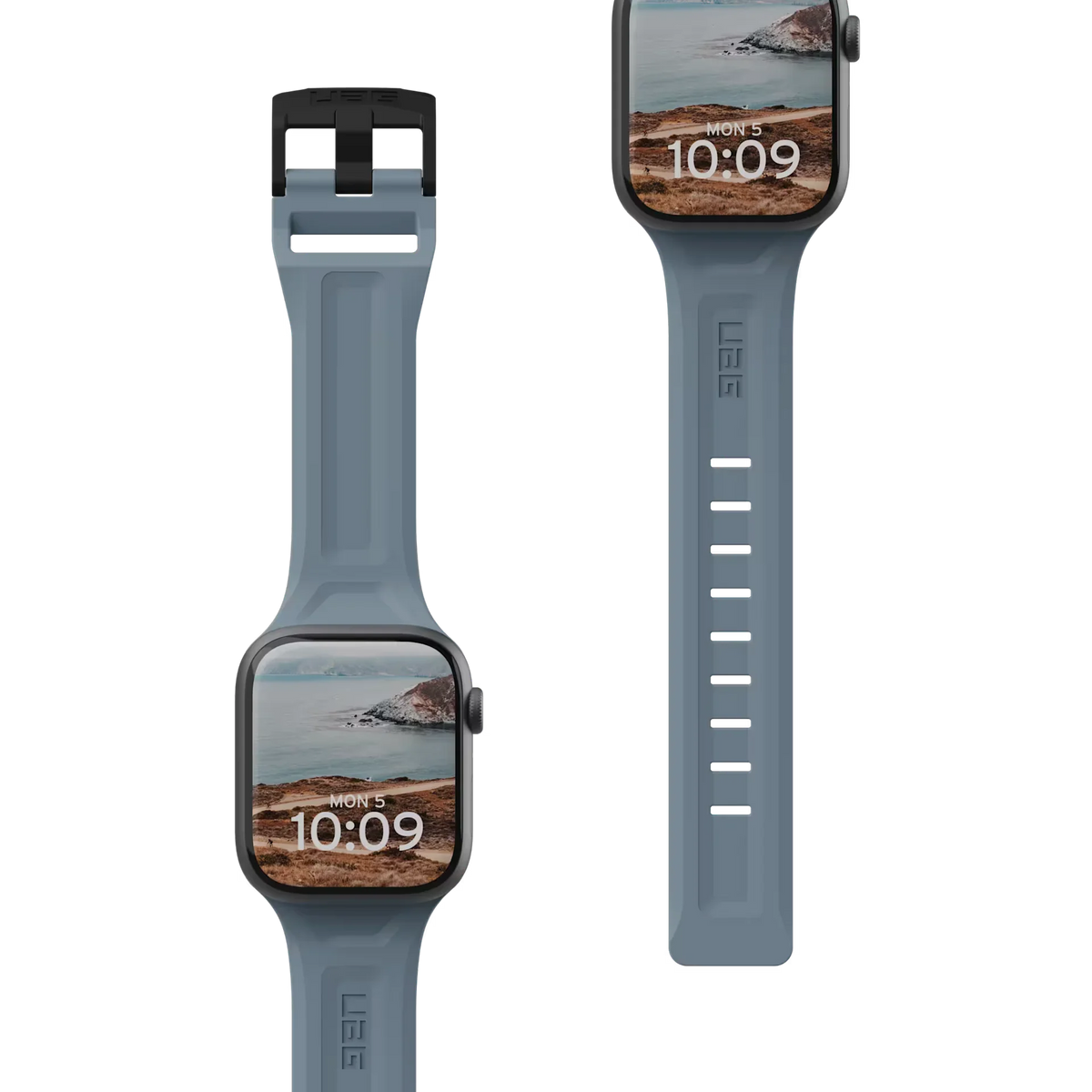 Szary pasek UAG do Apple Watch, idealny do home office i aktywnego stylu życia