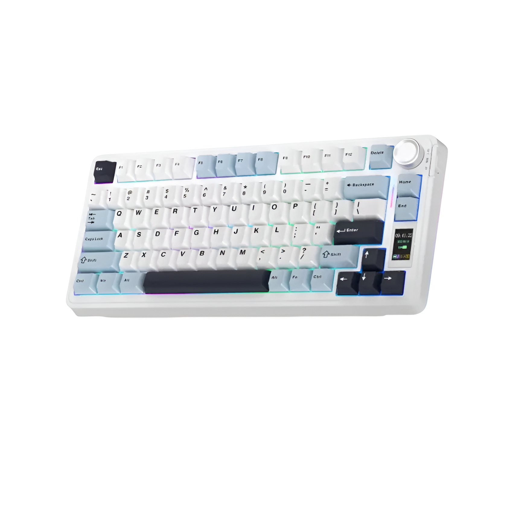 AULA - S75 Pro Wireless Mechanical Gaming Keyboard Glacier Blue