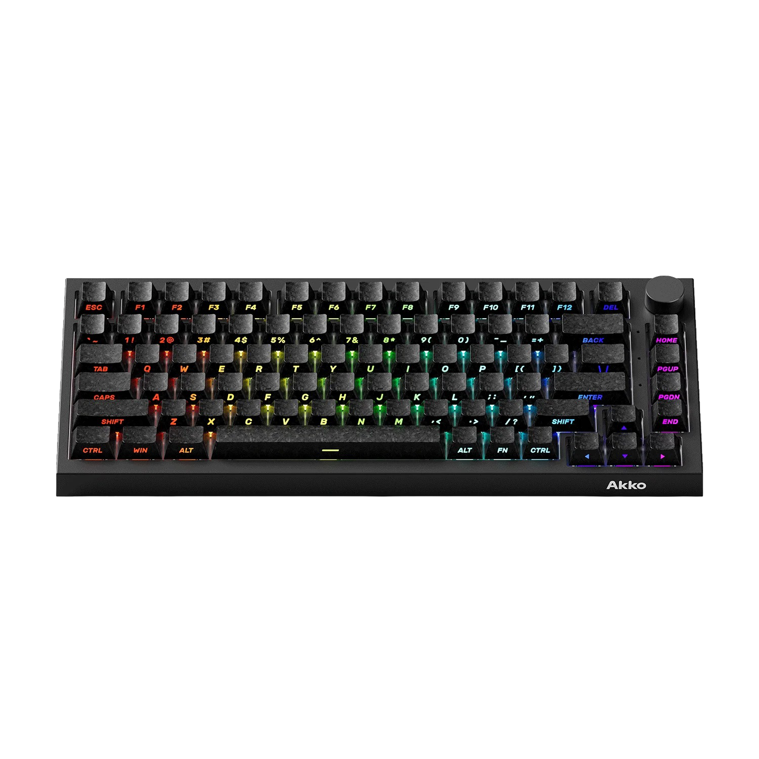 Akko - Keyboard - 5075 V5-HE Fiber Texture (TMR) Magnetic Keyboard