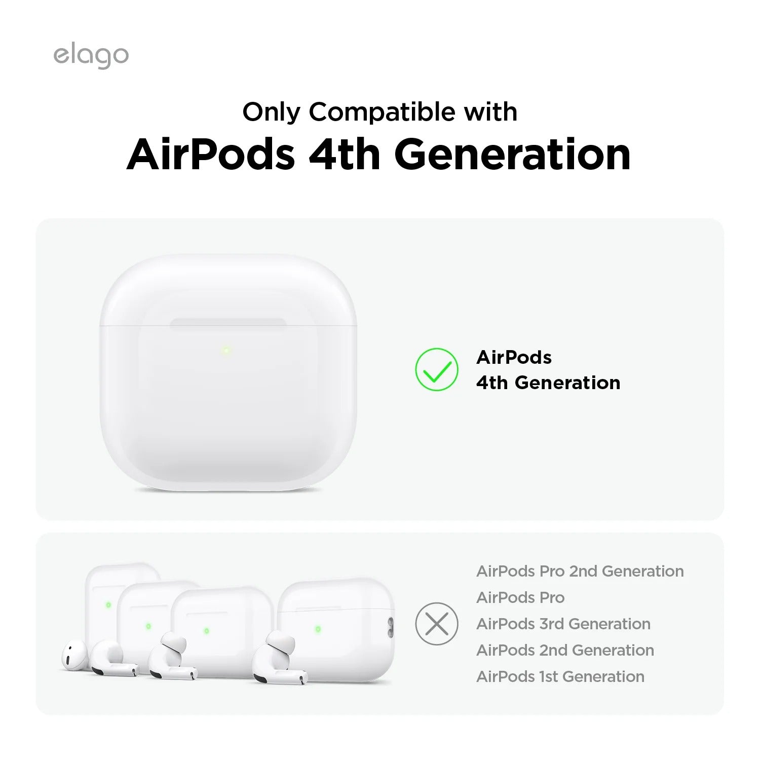 Elago - Liquid Hybrid Hang Case for AirPods 4