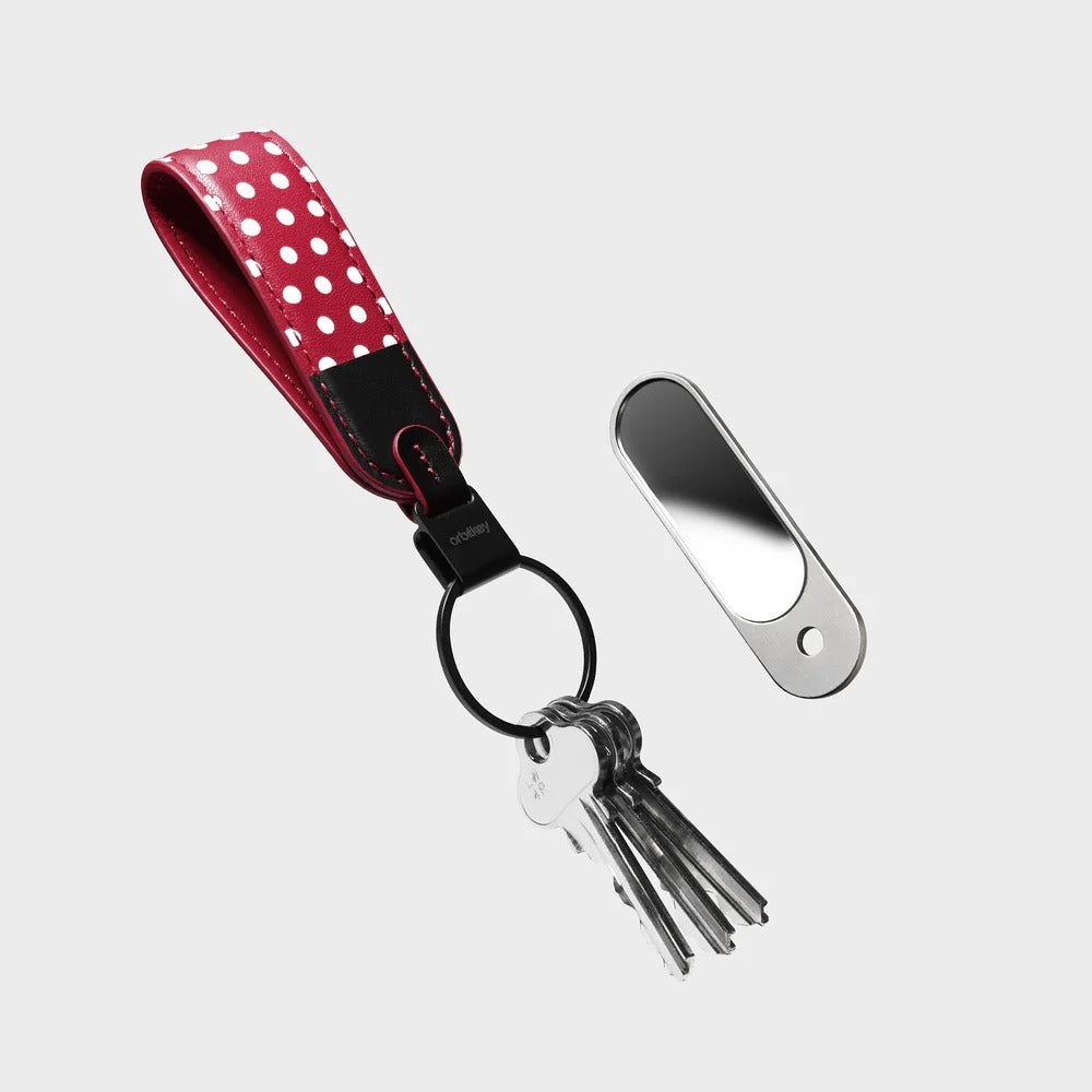 Orbitkey X Disney - Minnie Mouse Loop Keychain + Nail File & Mirror Kit