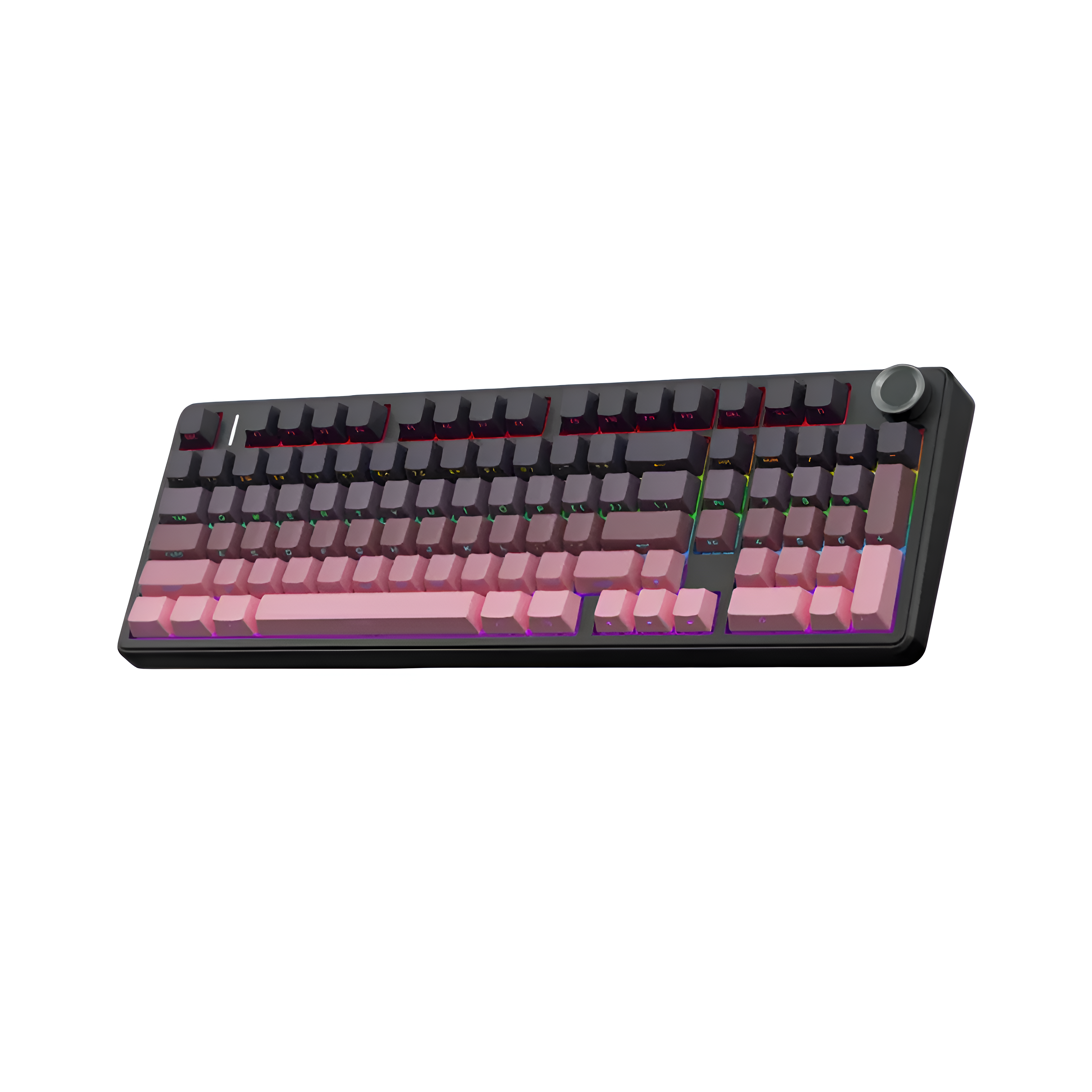 AULA - F99 Pro Wireless Mechanical Gaming Keyboard Gradient Pink