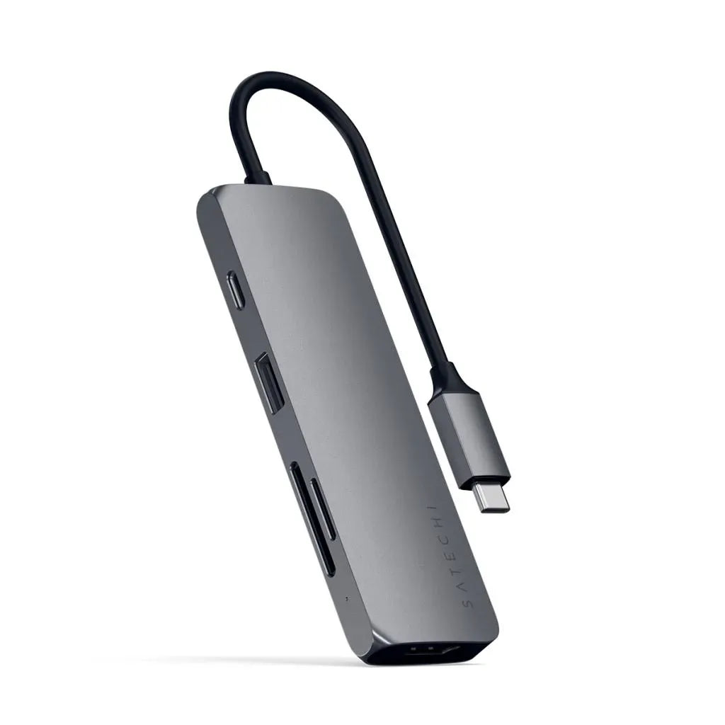 Satechi - USB-C Multiport Pro Adapter with Multiple Connectivity and 4K HDMI
