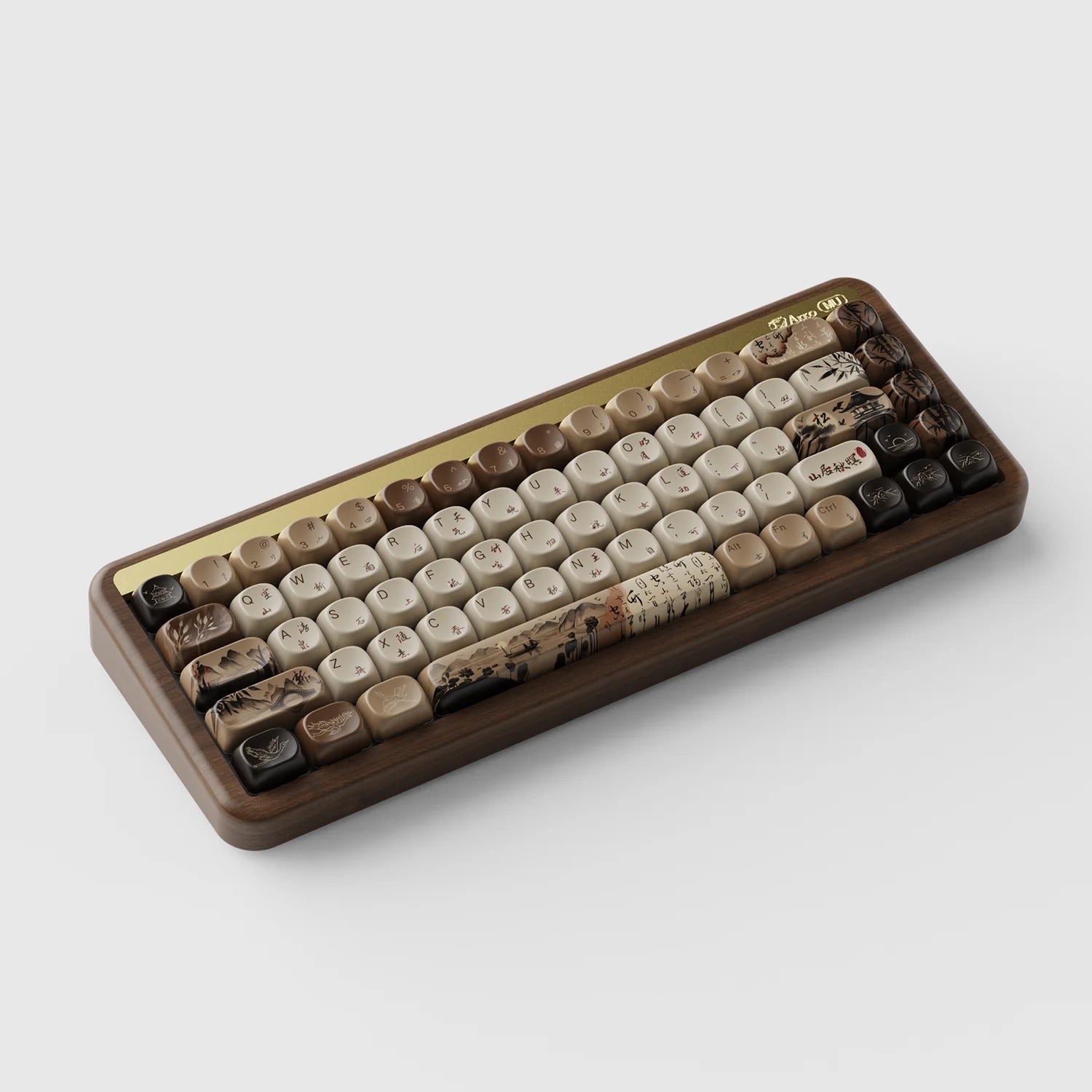 Akko - MU01 Mountain Seclusion Wooden Mechanical Keyboard