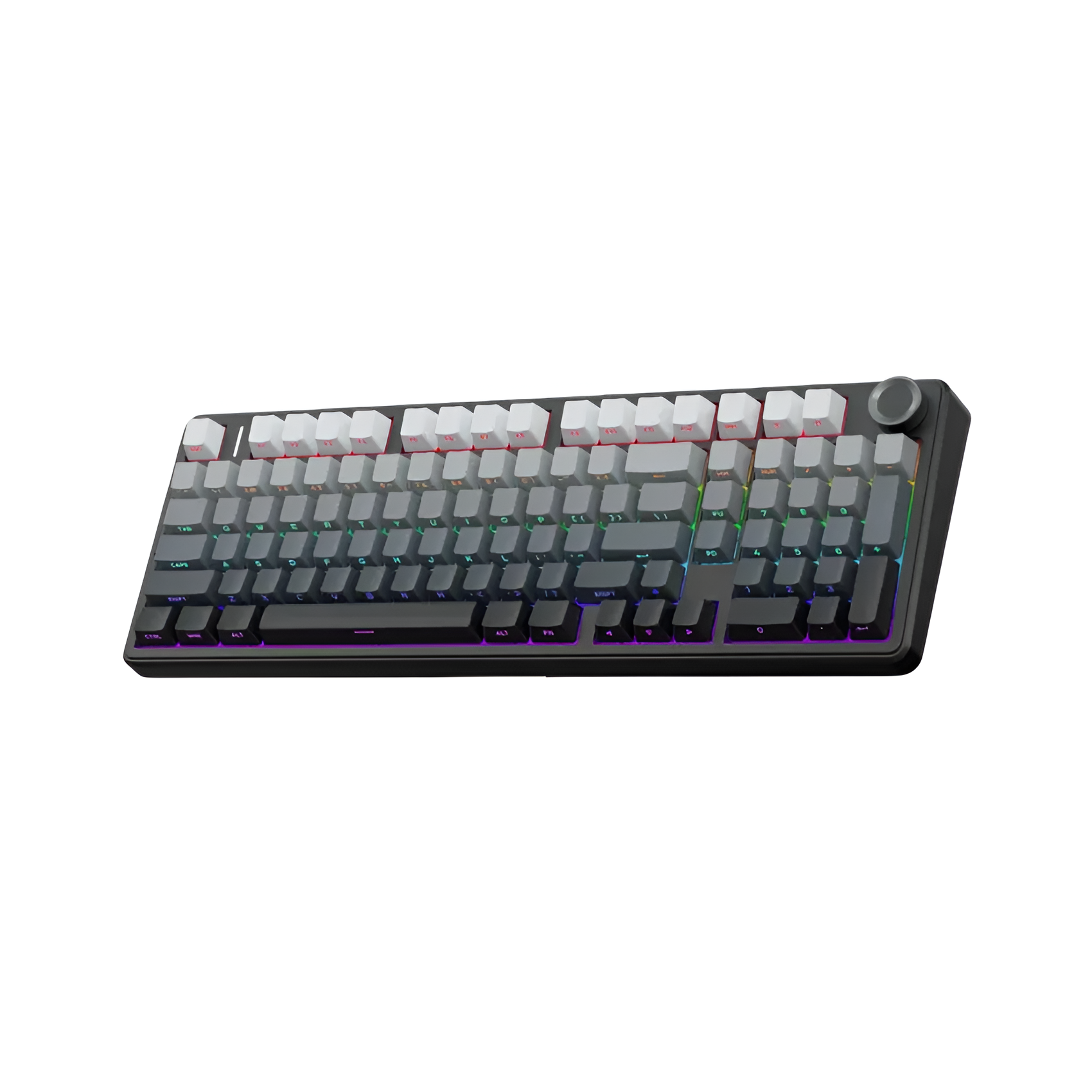 AULA - F99 Pro Wireless Mechanical Gaming Keyboard Gradient Grey