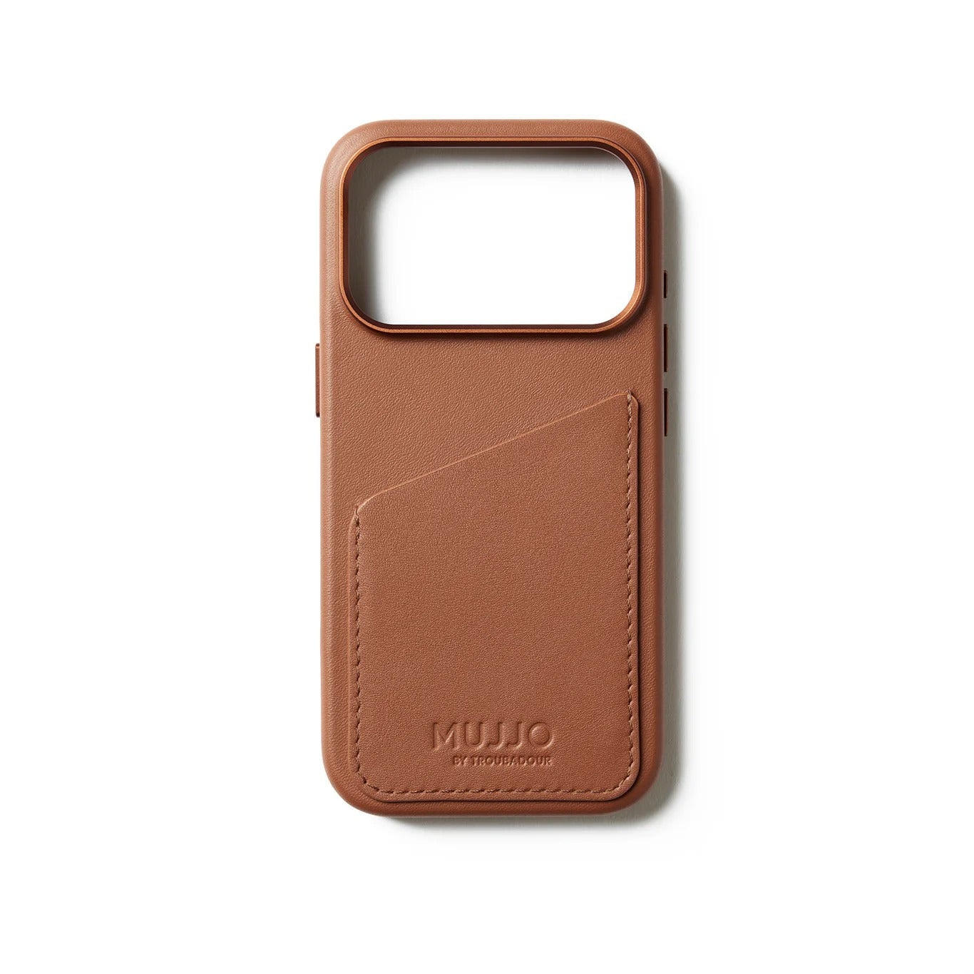 Mujjo - Wallet Leather Case for iPhone 17 Pro / Pro Max