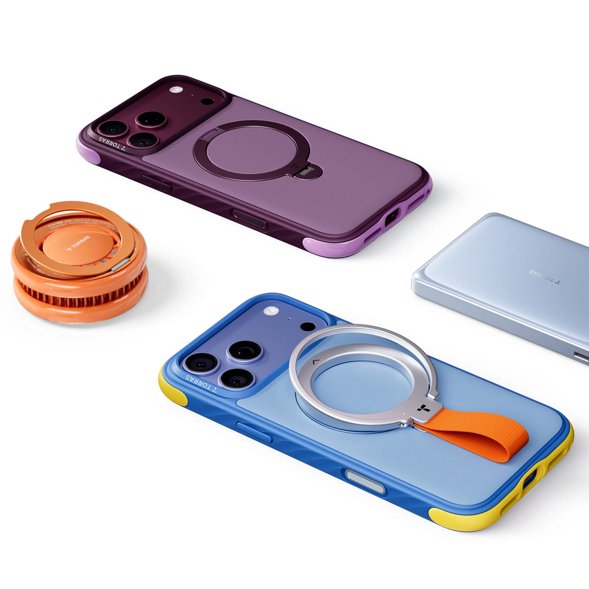 Torras - Ostand Q3 Rugged MagSafe Case for iPhone 18 Pro Max / iPhone 17 Pro Max