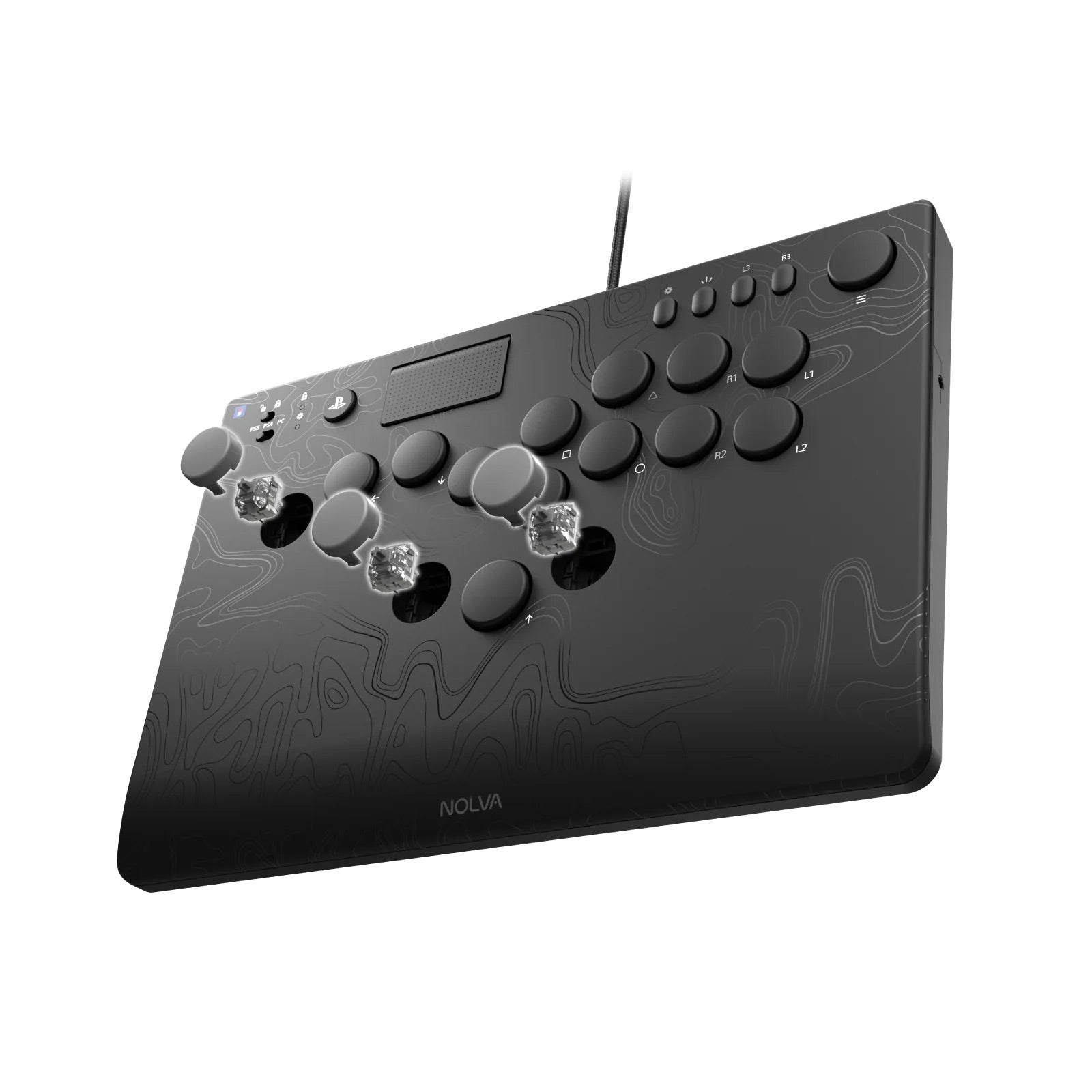 HORI - NOLVA Mechanical All-Button Arcade Controller for PlayStation®5 and Windows 11/10