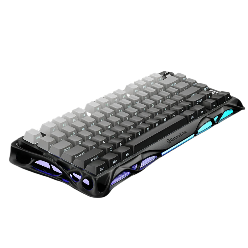 GravaStar - Mercury K1 Gradient Black - Wireless Mechanical Keyboard