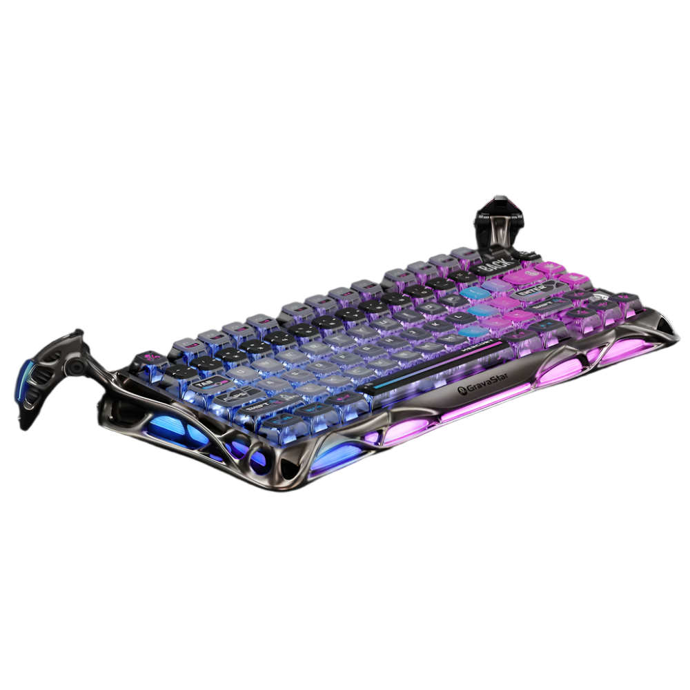 GravaStar - Mercury K1 Pro Special Edition Cyberpunk - Wireless Mechanical Keyboard