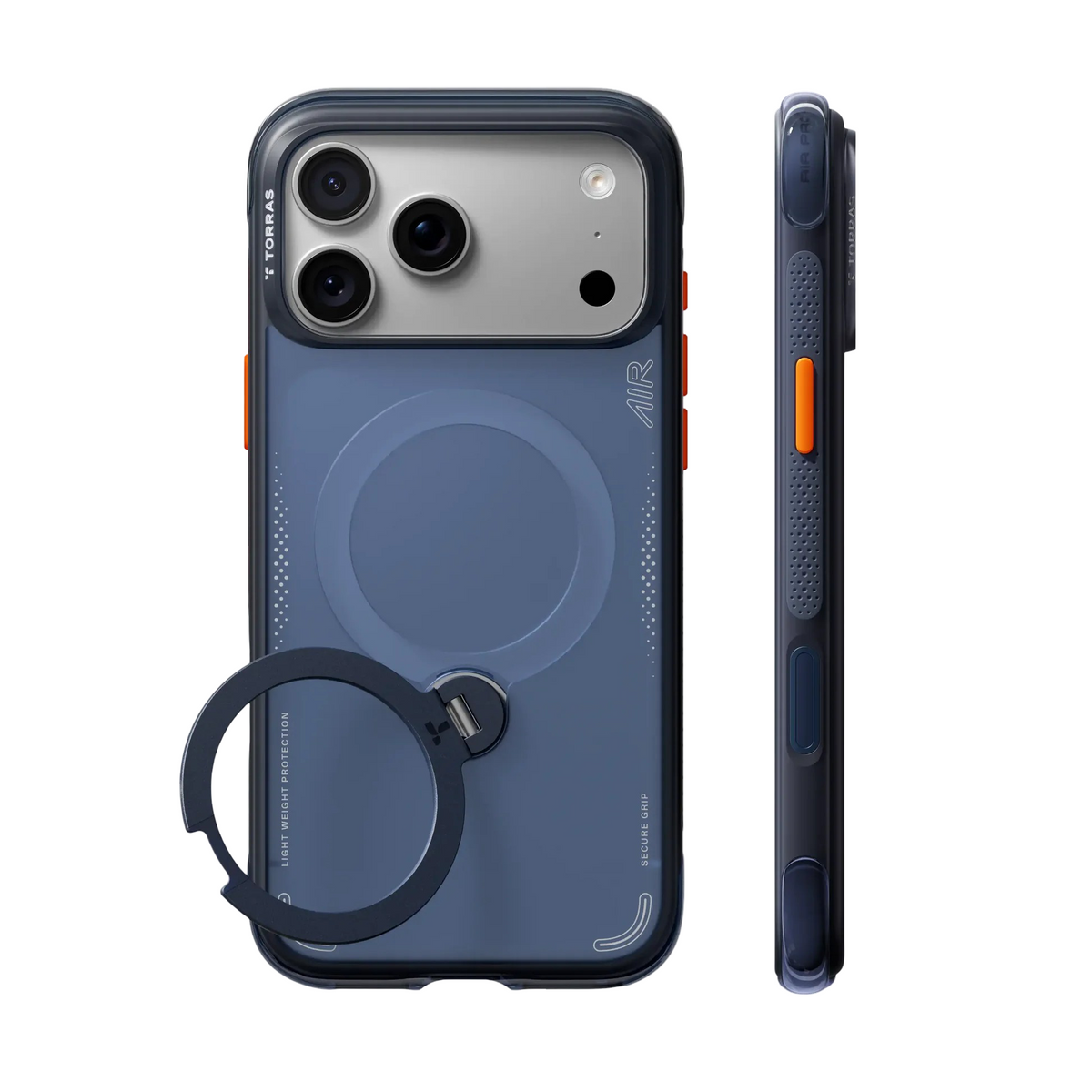 Torras - Ostand Q3 Air MagSafe Case for iPhone 18 Pro / iPhone 17 Pro