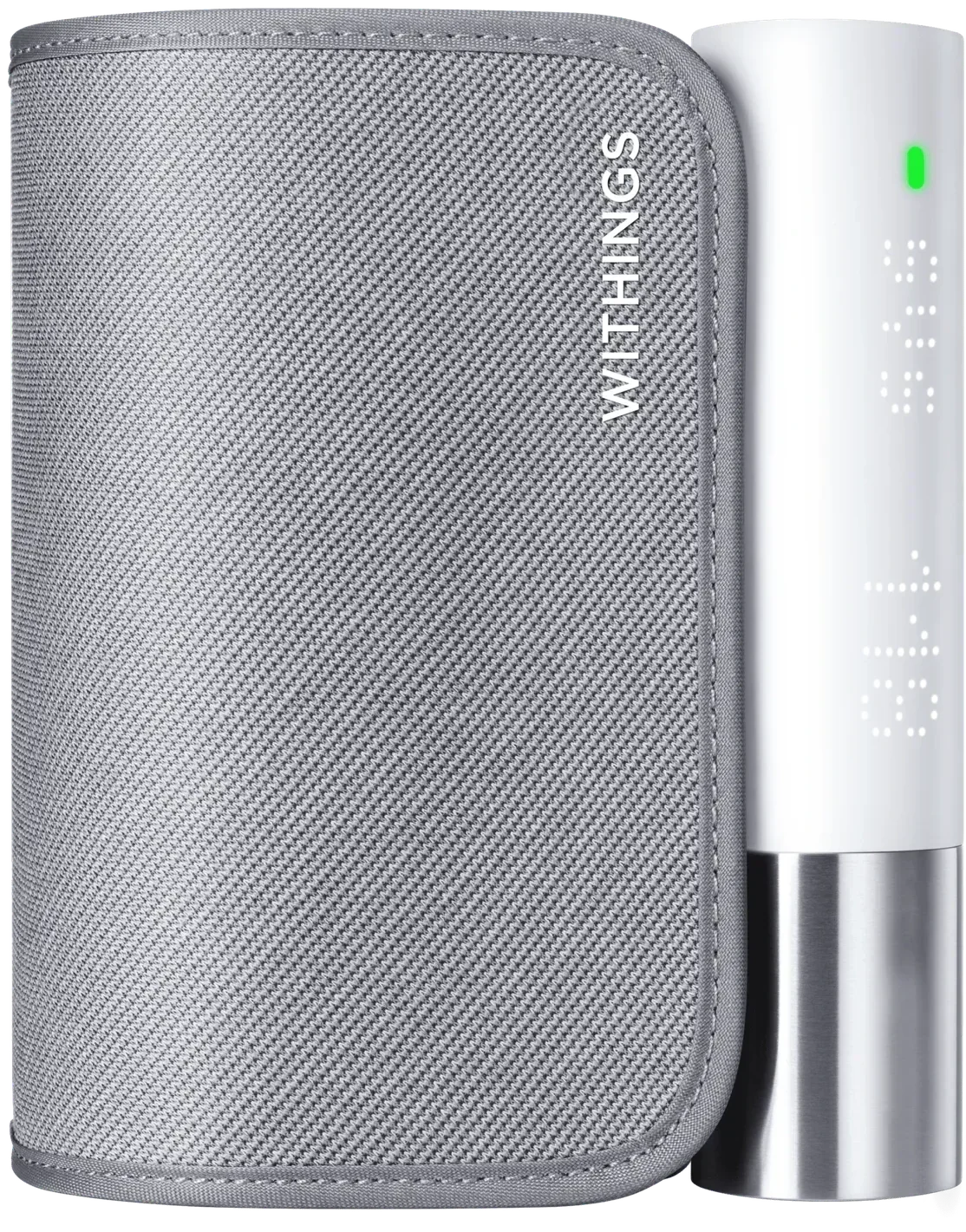 Zestaw Withings do pomiaru ciśnienia krwi z matą i cyfrowym wyświetlaczem