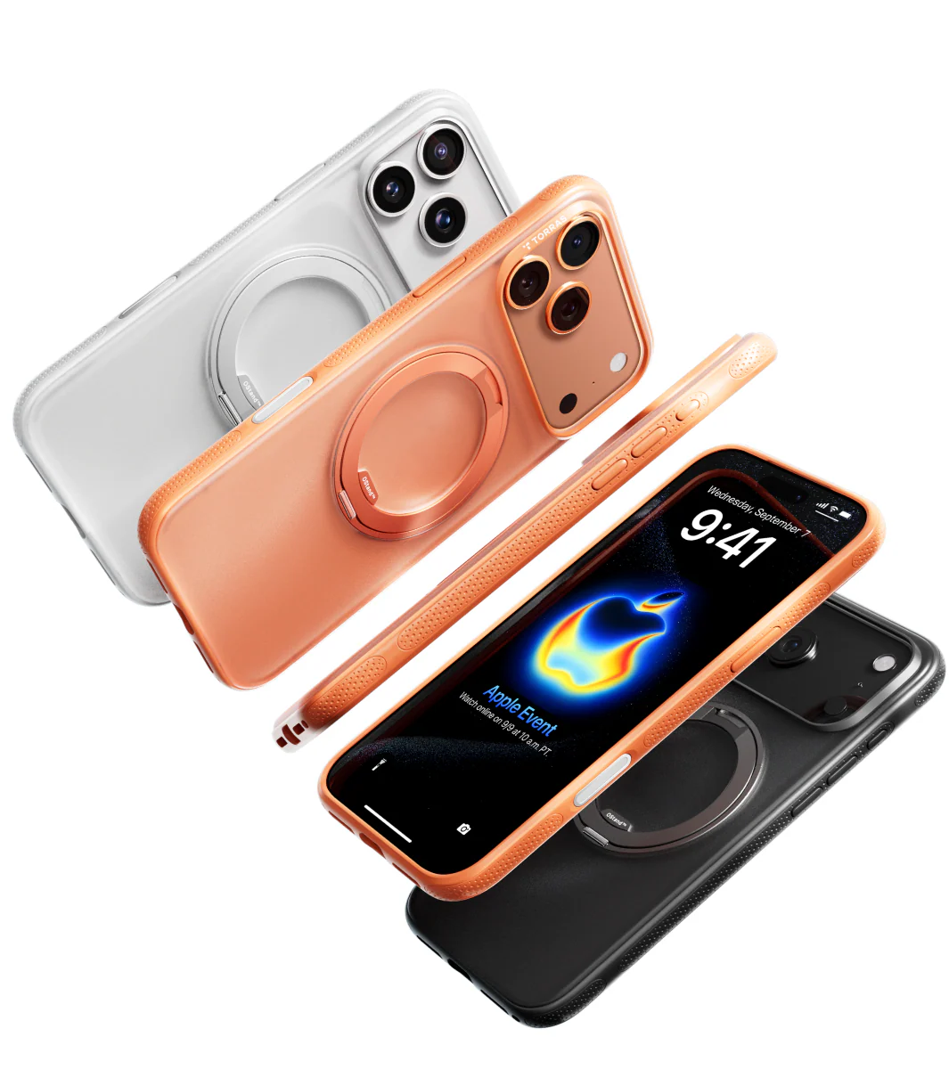 Torras - Ostand Q3 Fitness for iPhone 17 / Pro / Pro Max / Air