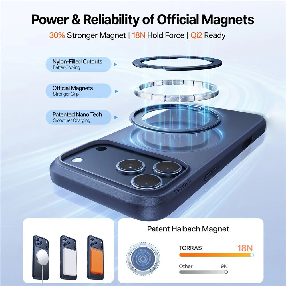 Torras - Ostand Pro for iPhone 17 / Pro / Pro Max