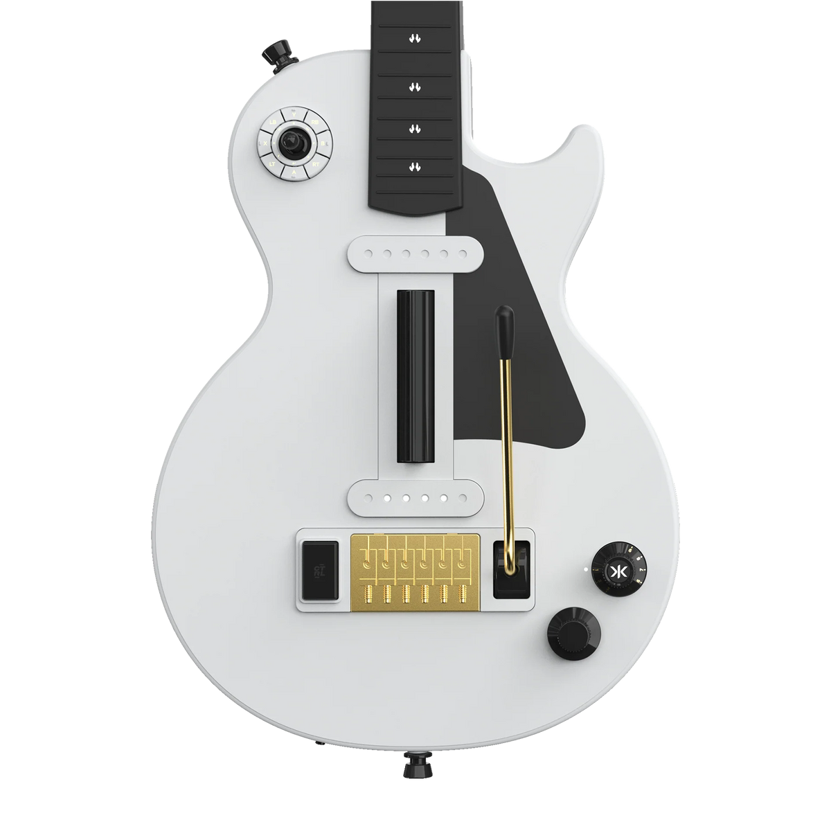 CRKD - Gibson Les Paul Alpine White Pro Edition Guitar Controller Multi-Platform