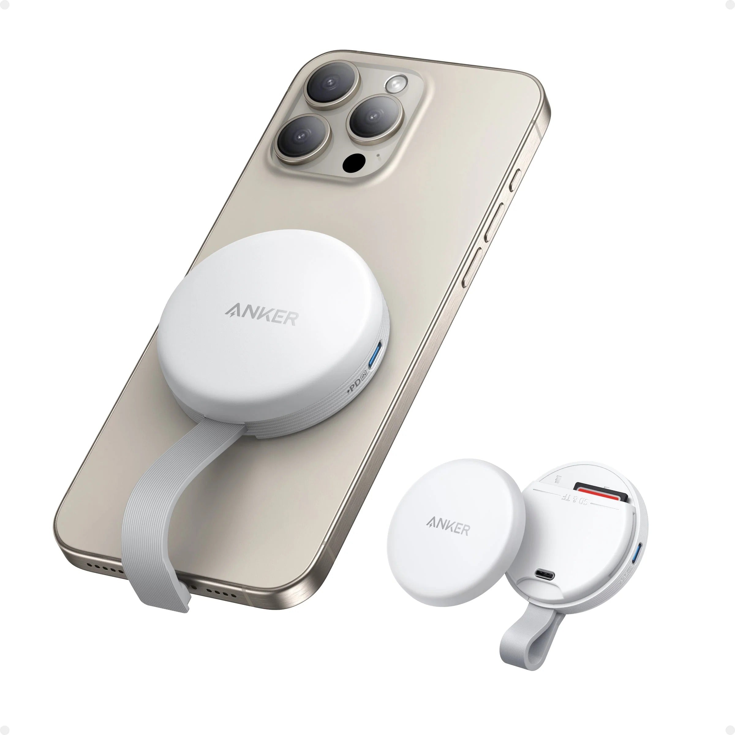 Anker - MagGo USB-C Adapter (3-in-1, 10Gbps, For iPhone)