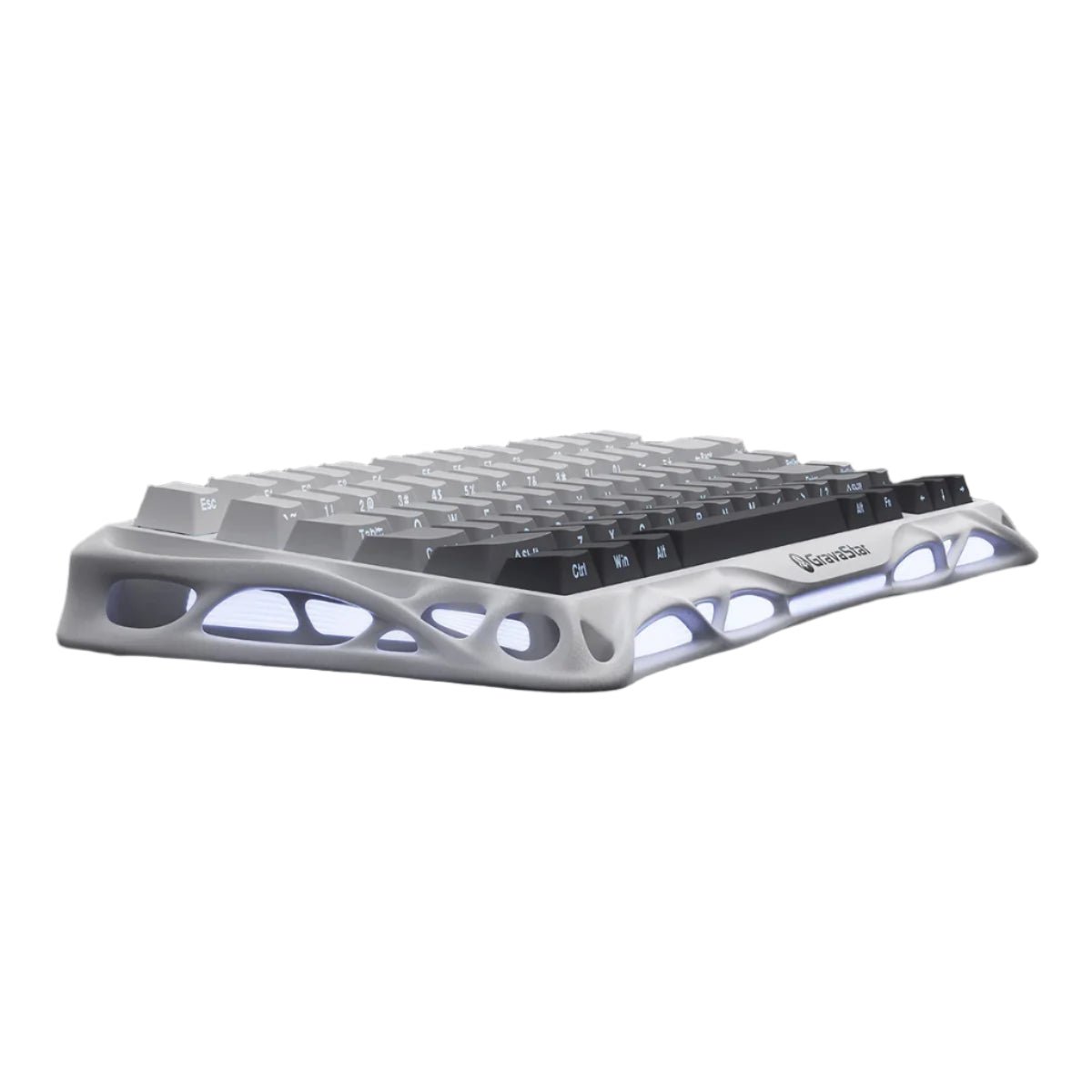 GravaStar - Mercury K1 Gradient White - Wireless Mechanical Keyboard