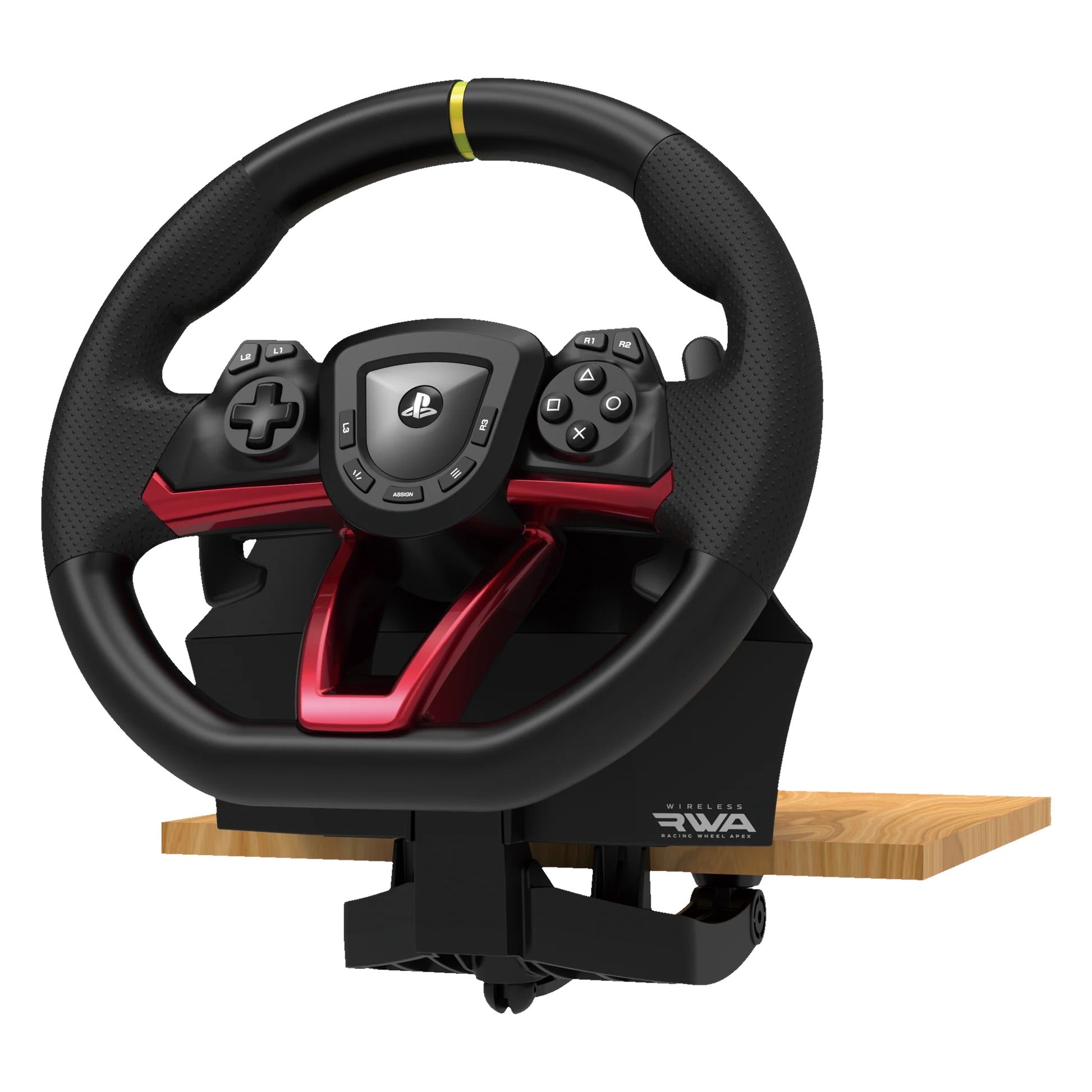 HORI - Wireless Racing Wheel Apex for Playstation 5, PlayStation 4 and PC