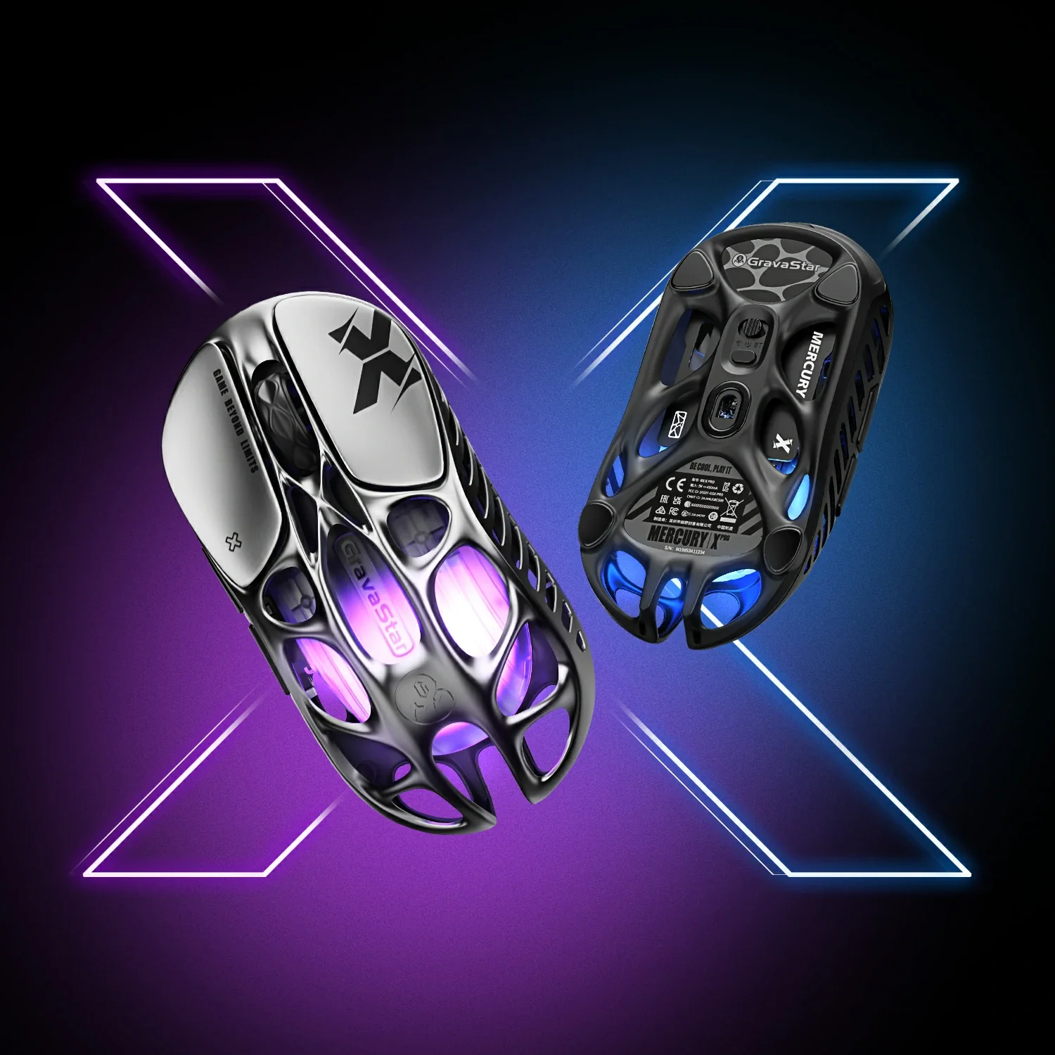 GravaStar - Mercury X - Wireless Gaming Mouse