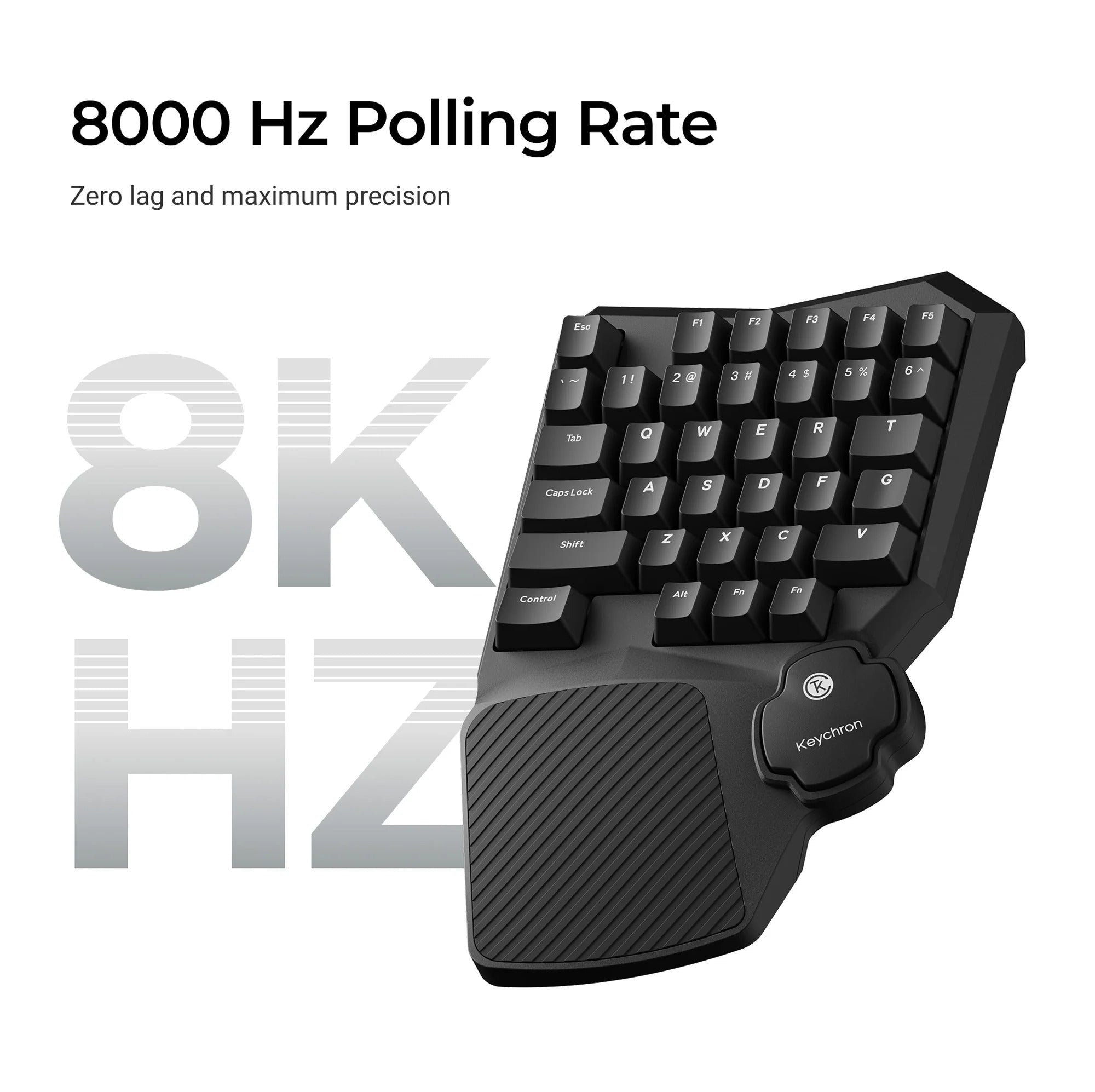 Keychron - C0 HE One Handed Magnetic Switch Gaming Keyboard