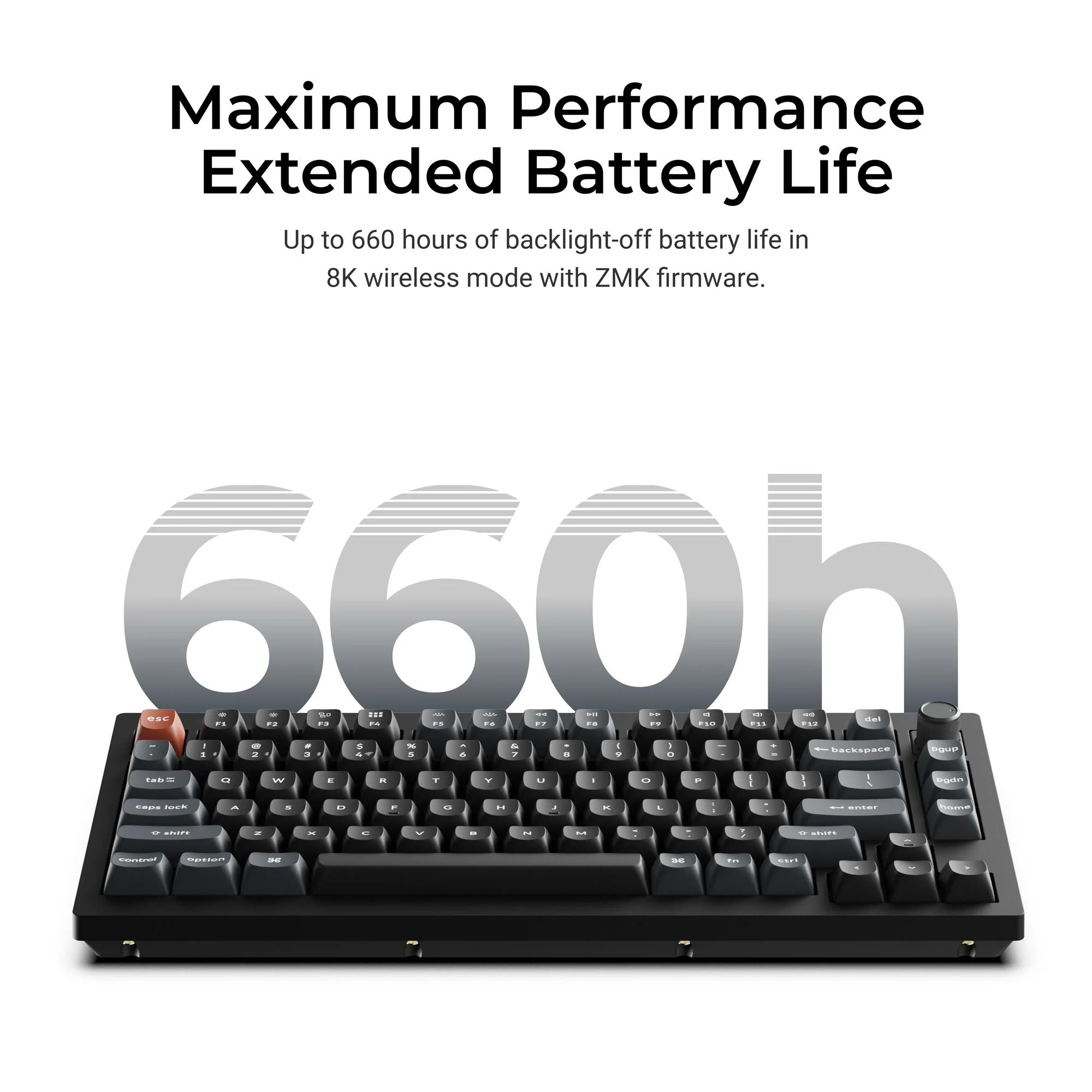 Keychron - V1 Ultra 8K Wireless Custom Mechanical Keyboard