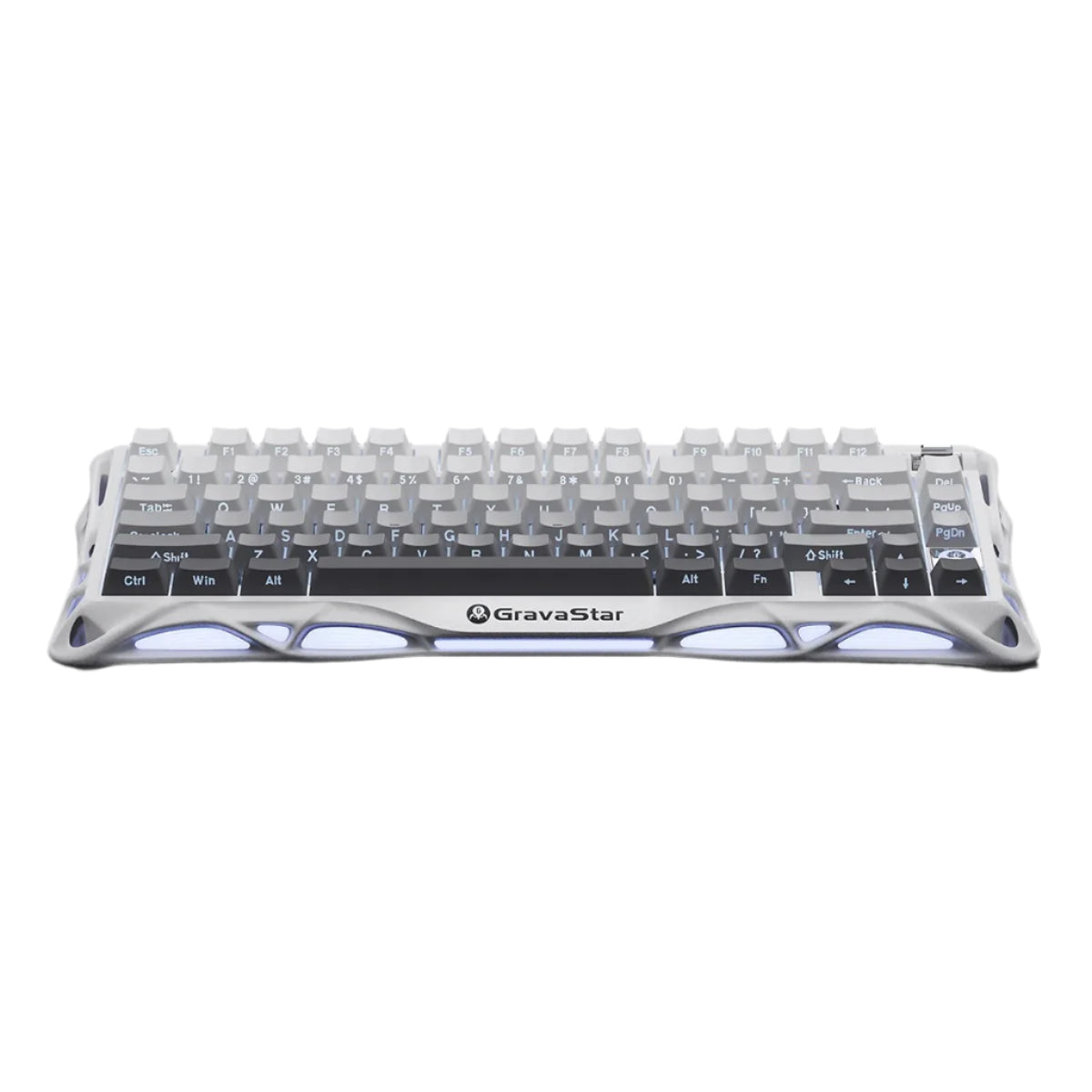 GravaStar - Mercury K1 Gradient White - Wireless Mechanical Keyboard