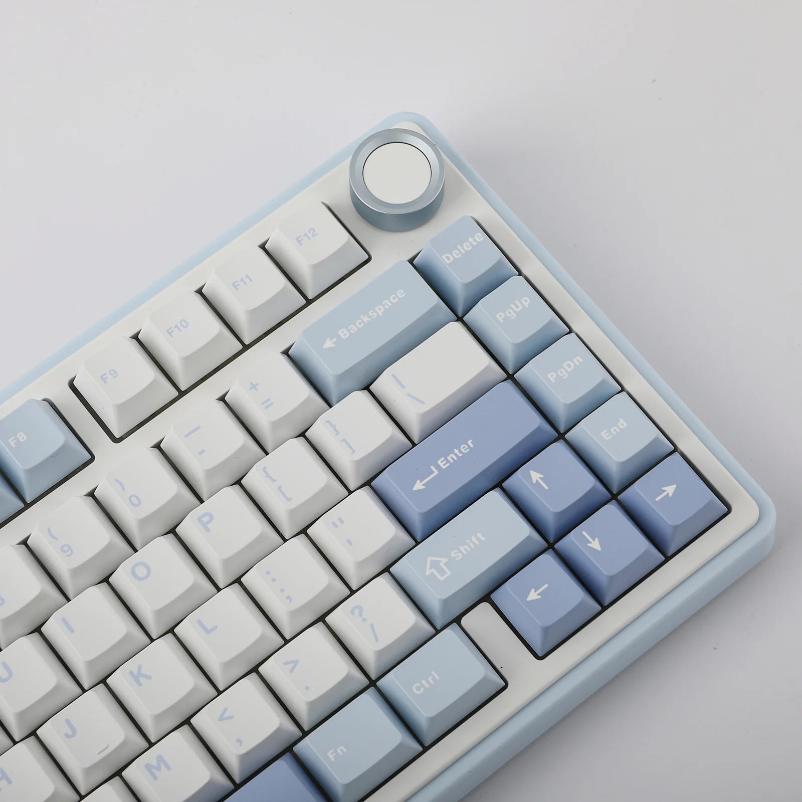 AULA - F75 - Gasket-Mounted Triple Modes Wireless Mechanical Keyboard - Sea Salt Blue