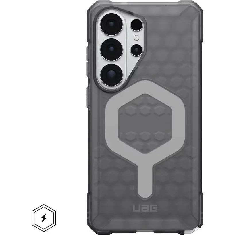 Przezroczyste etui UAG z magnetycznym uchwytem na telefon z wieloma aparatami