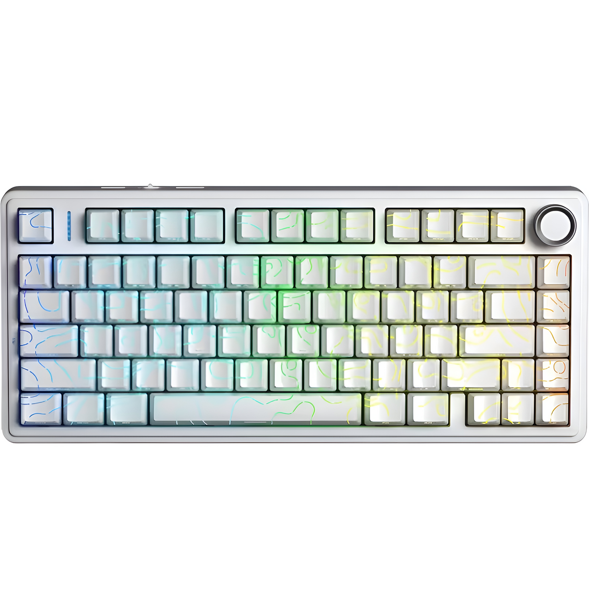 AULA - F75 HE - Magnetic Gaming Keyboard White
