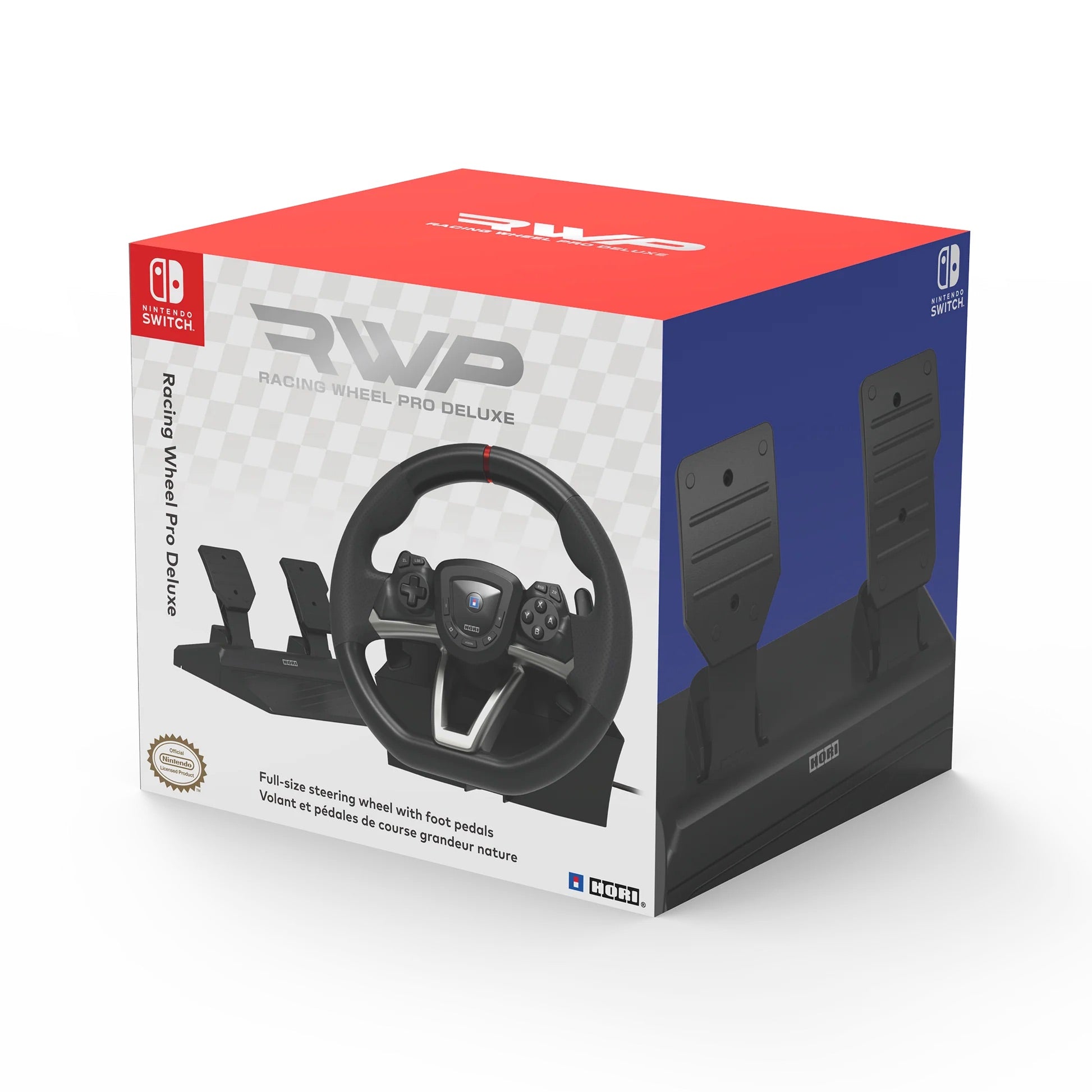 HORI - Racing Wheel Pro Deluxe for Nintendo Switch