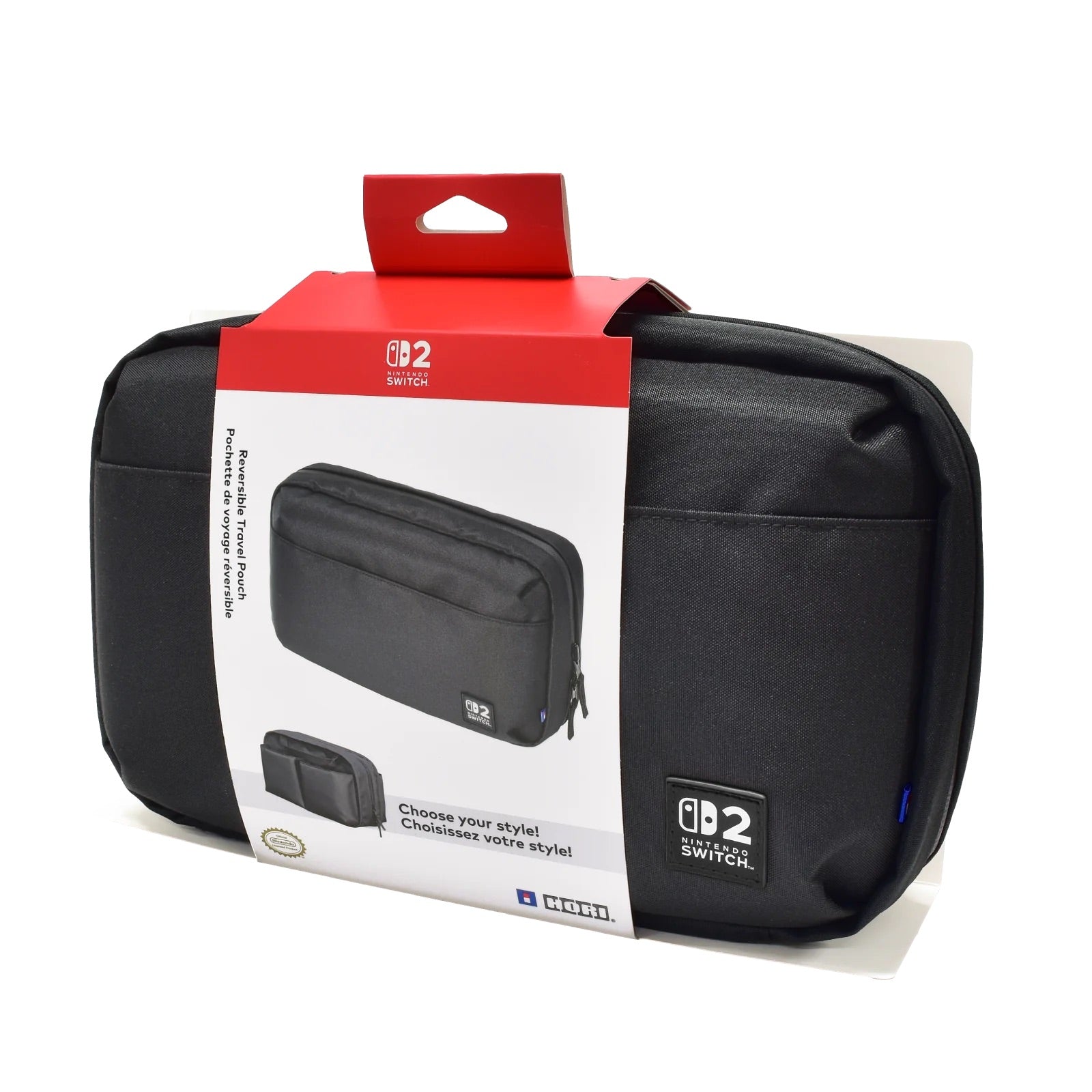 HORI - Reversible Travel Pouch (Black) for Nintendo Switch 2