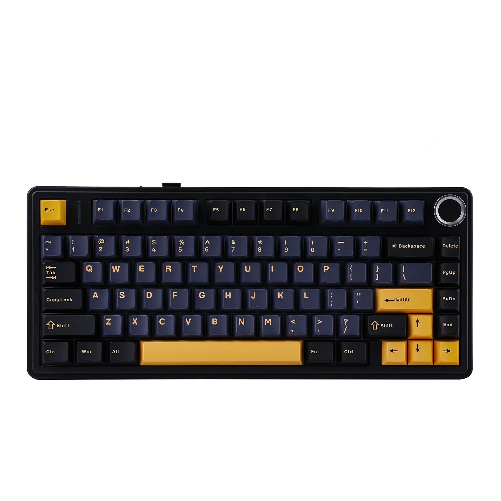 AULA - F75 - Gasket-Mounted Triple Modes Wireless Mechanical Keyboard - Thunder Black