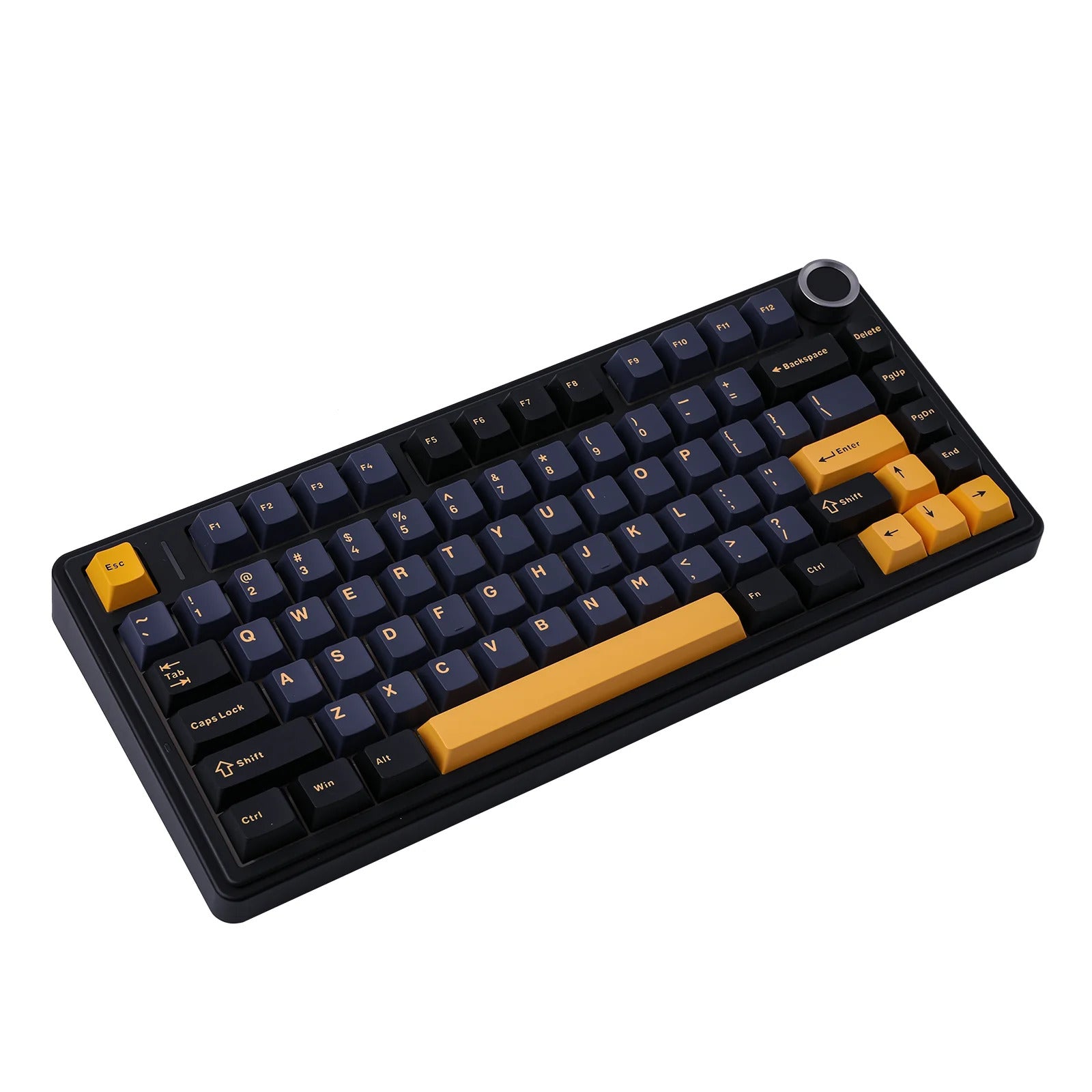 AULA - F75 - Gasket-Mounted Triple Modes Wireless Mechanical Keyboard - Thunder Black