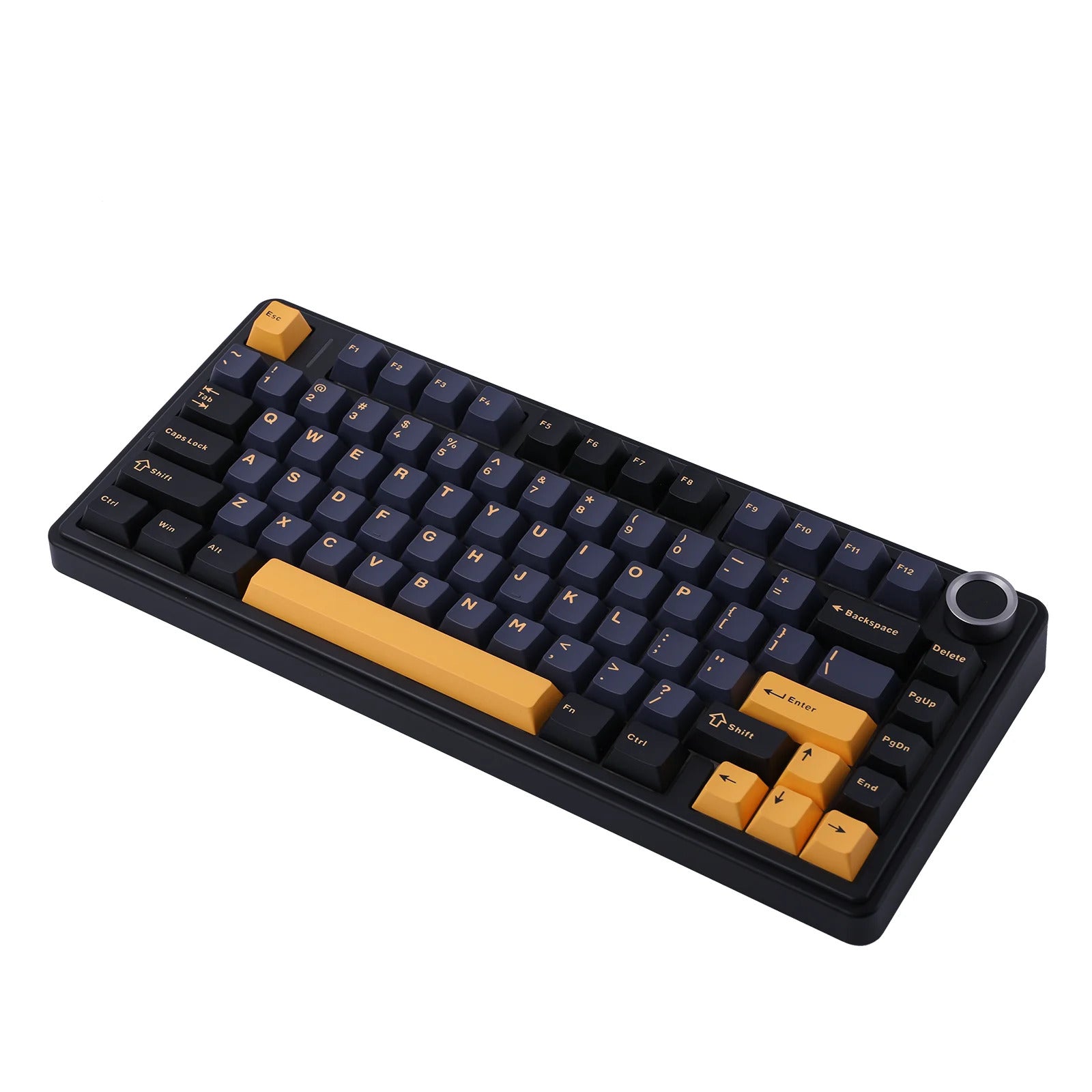 AULA - F75 - Gasket-Mounted Triple Modes Wireless Mechanical Keyboard - Thunder Black