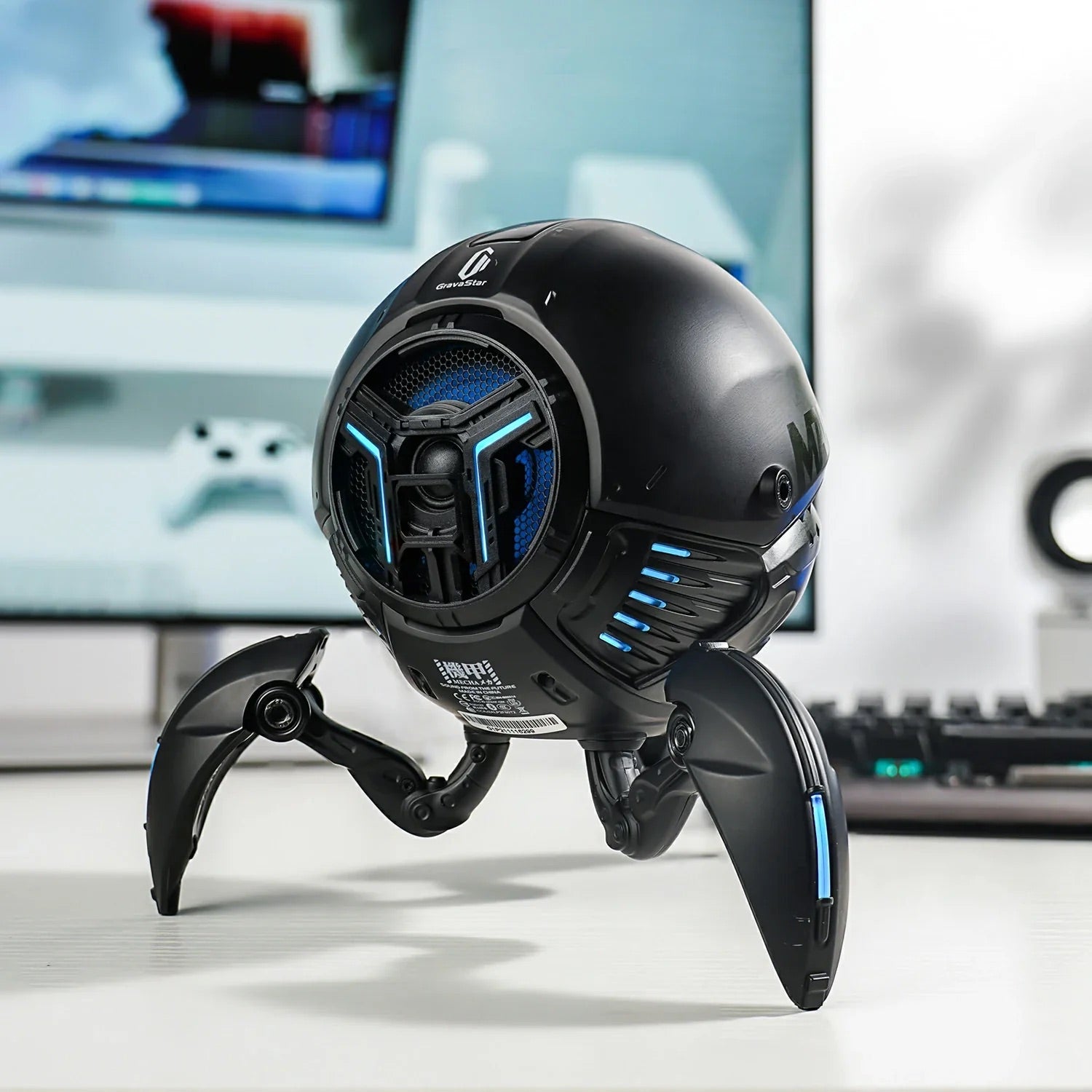 GravaStar - Mars Pro Black - Wireless Bluetooth Speaker