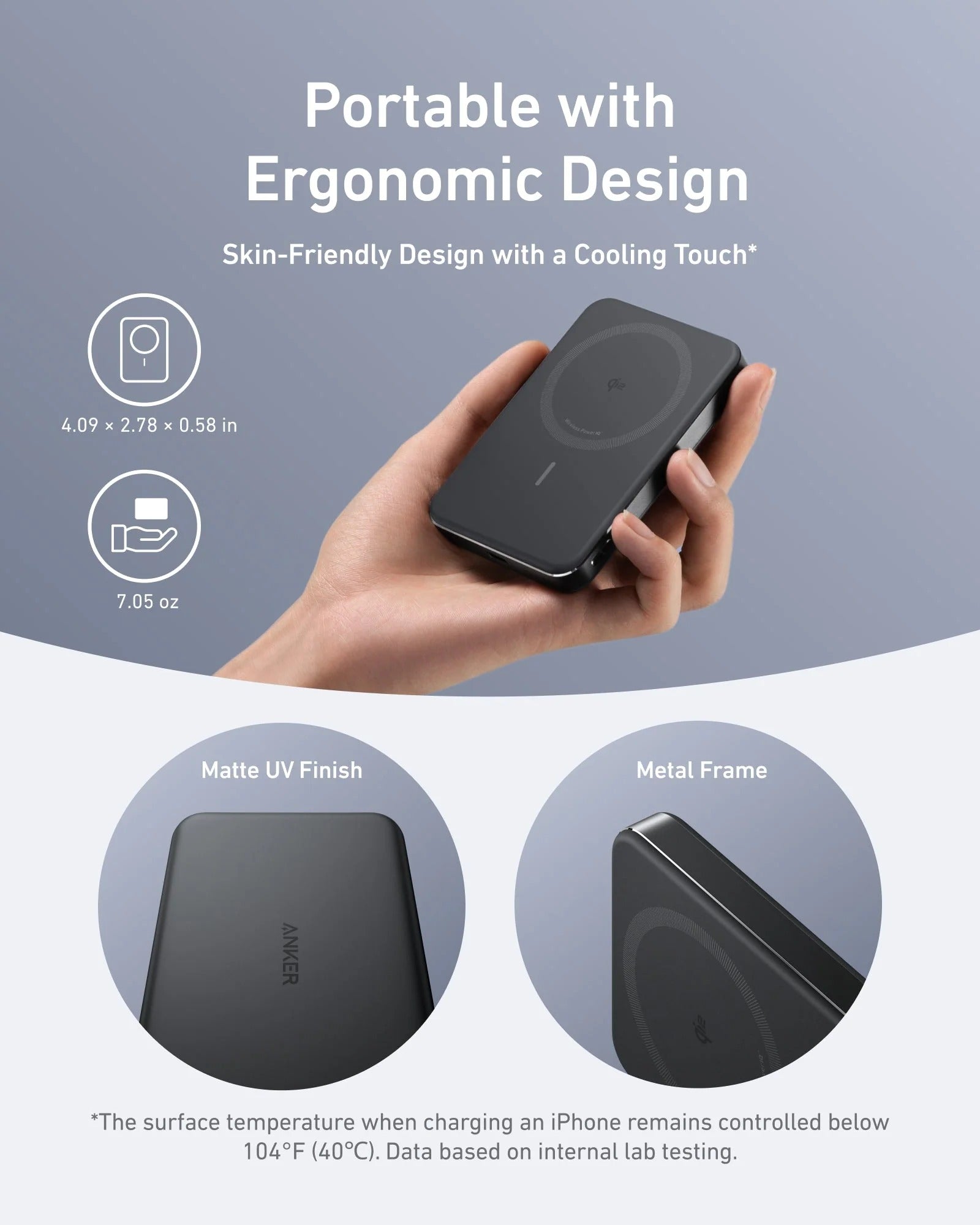 Anker - MagGo Power Bank (10K, Slim)