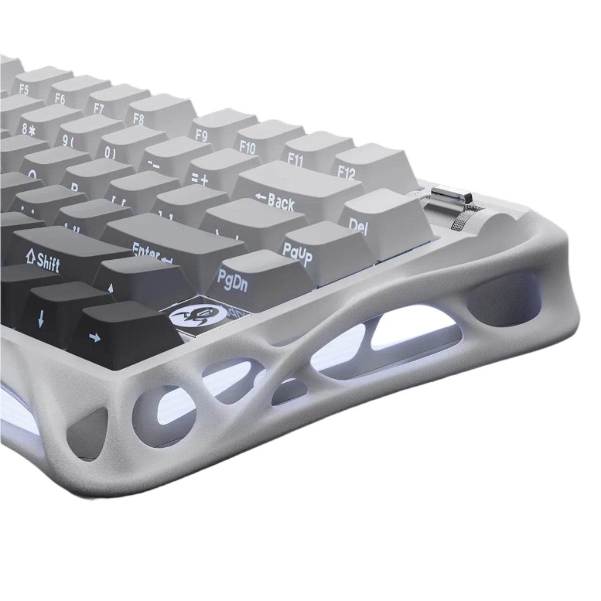 GravaStar - Mercury K1 Gradient White - Wireless Mechanical Keyboard