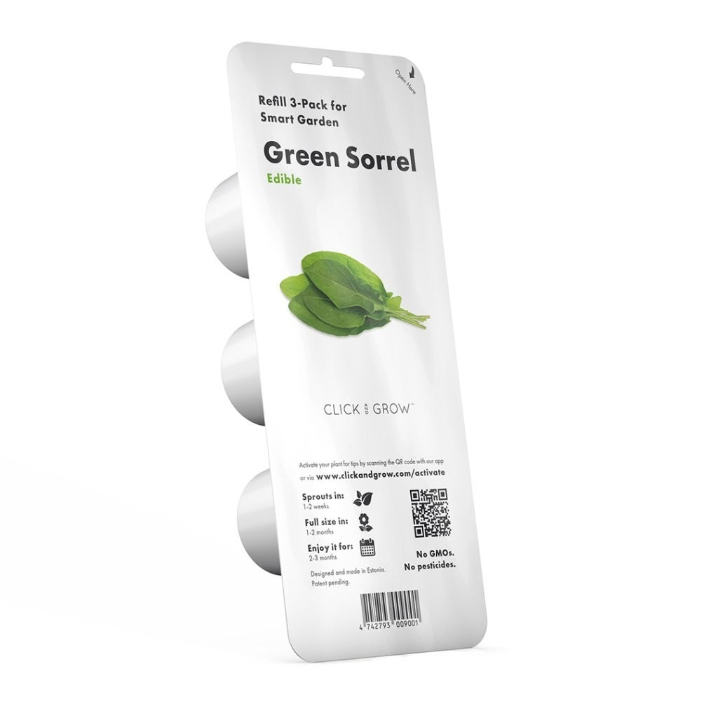 Click & Grow - Smart Garden Refill - Green Sorrel