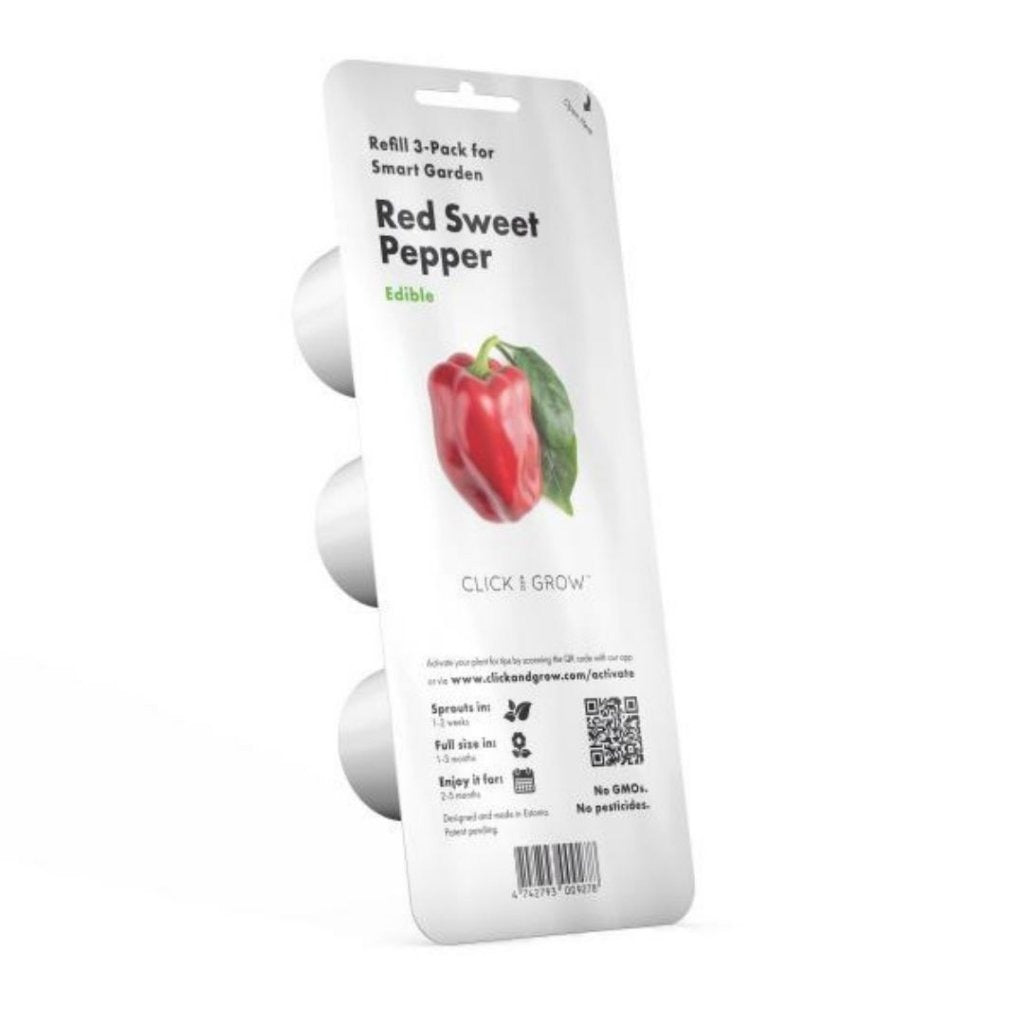 Click & Grow - Smart Garden Refill - Red Sweet Pepper