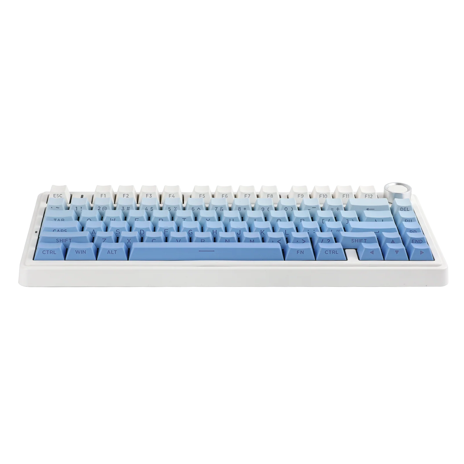 AULA - F75 - Gasket-Mounted Triple Modes Wireless Mechanical Keyboard - Gradient Blue Side-Engraved