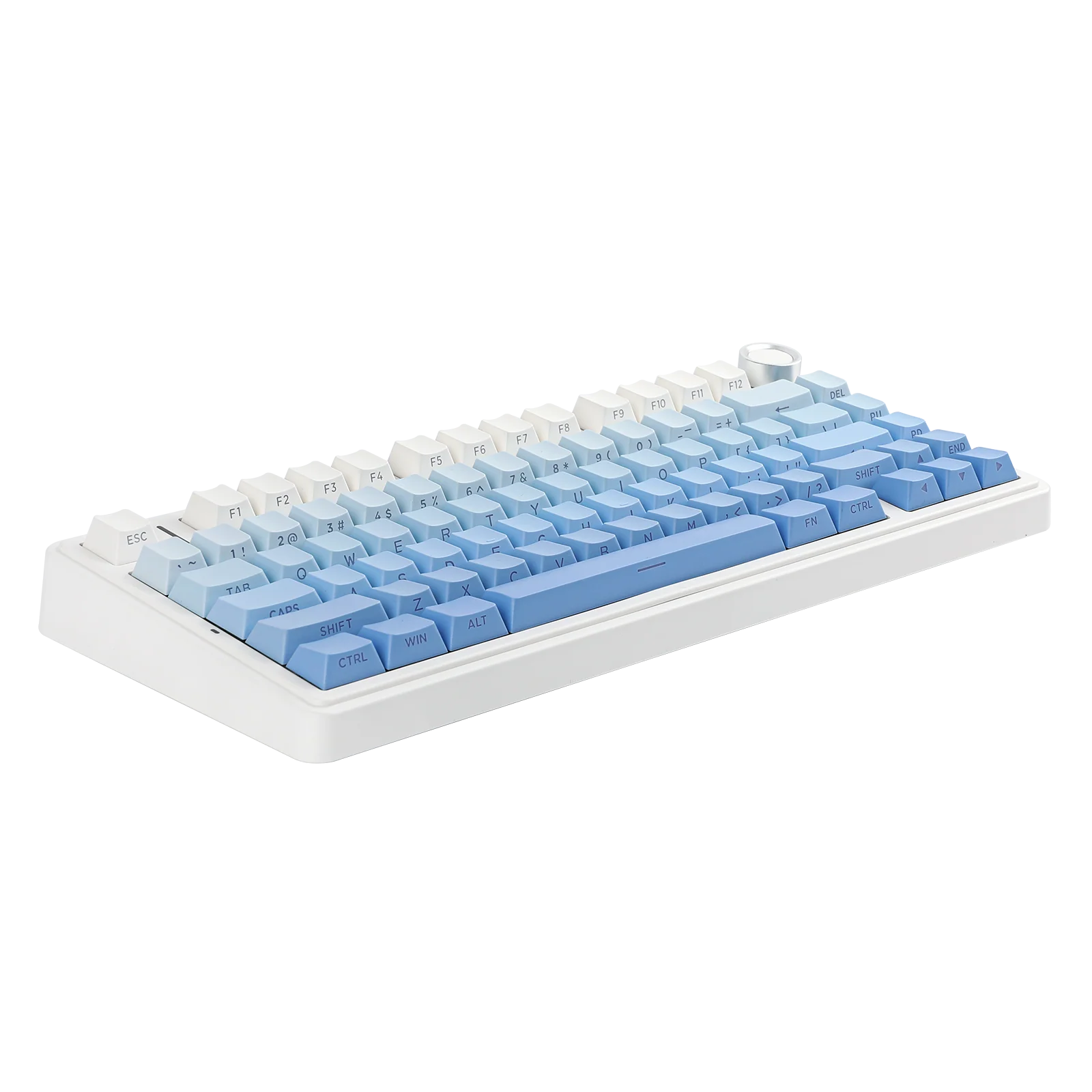 AULA - F75 - Gasket-Mounted Triple Modes Wireless Mechanical Keyboard - Gradient Blue Side-Engraved