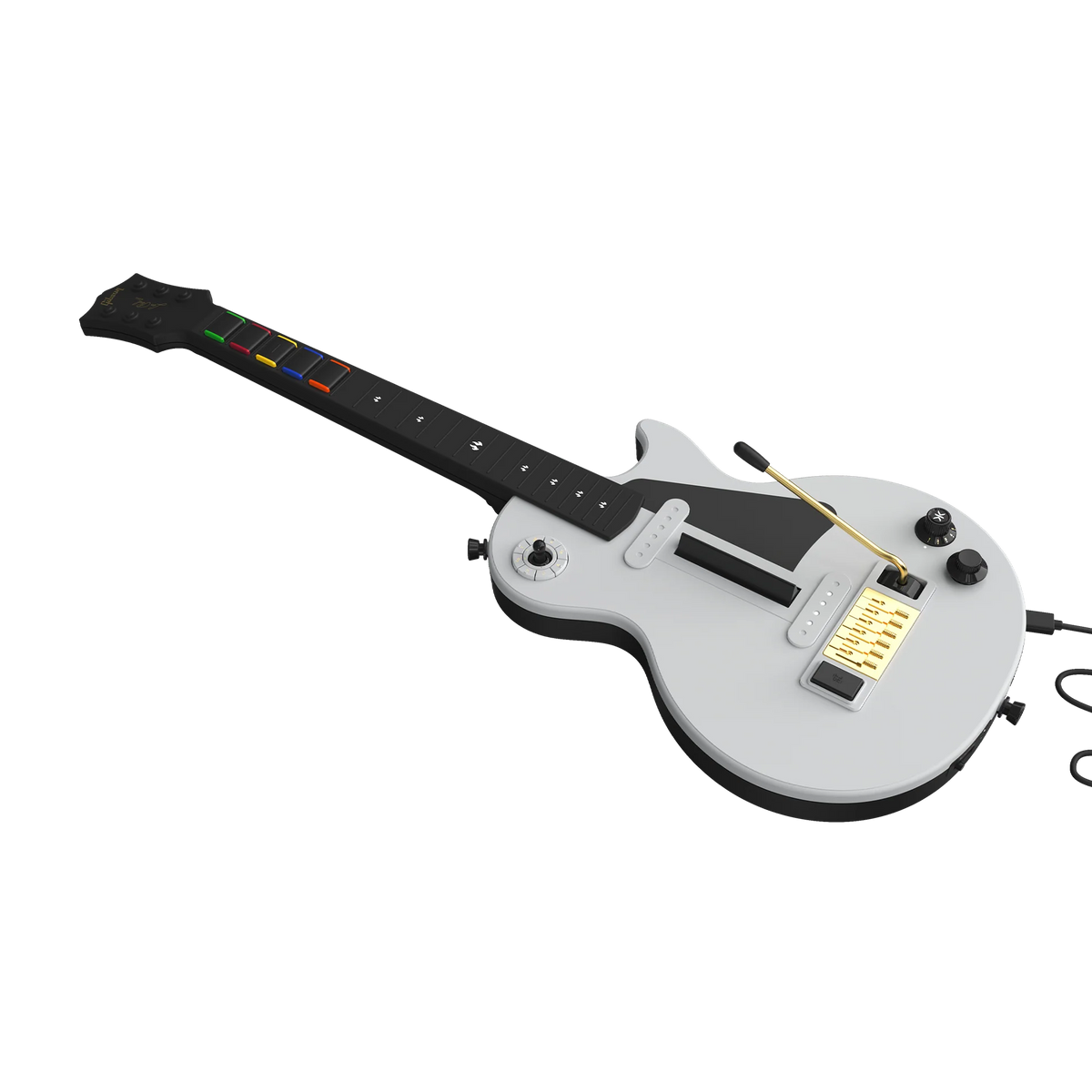 CRKD - Gibson Les Paul Alpine White Pro Edition Guitar Controller Multi-Platform