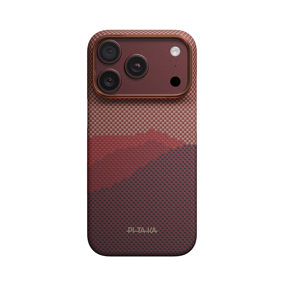 PITAKA - Ultra-Slim Over the Horizon Case with Magsafe for iPhone 18 Pro / 17 Pro oraz 18 Pro Max / 17 Pro Max