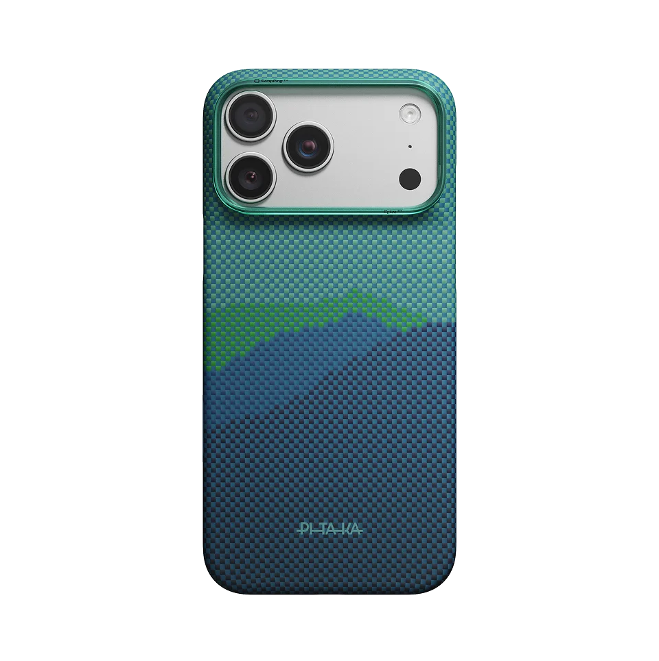 PITAKA - Ultra-Slim Over the Horizon Case with Magsafe for iPhone 18 Pro / 17 Pro oraz 18 Pro Max / 17 Pro Max
