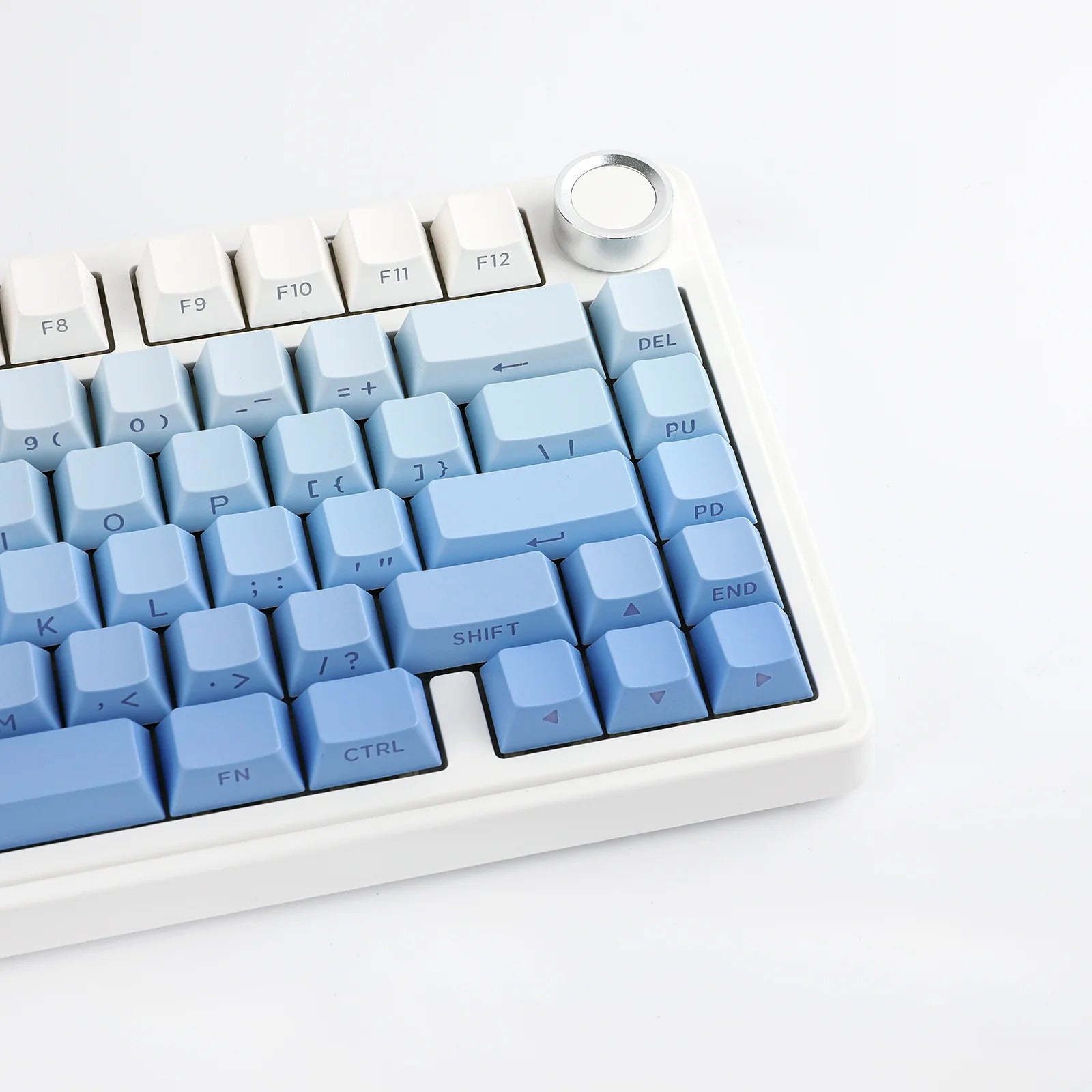 AULA - F75 - Gasket-Mounted Triple Modes Wireless Mechanical Keyboard - Gradient Blue Side-Engraved