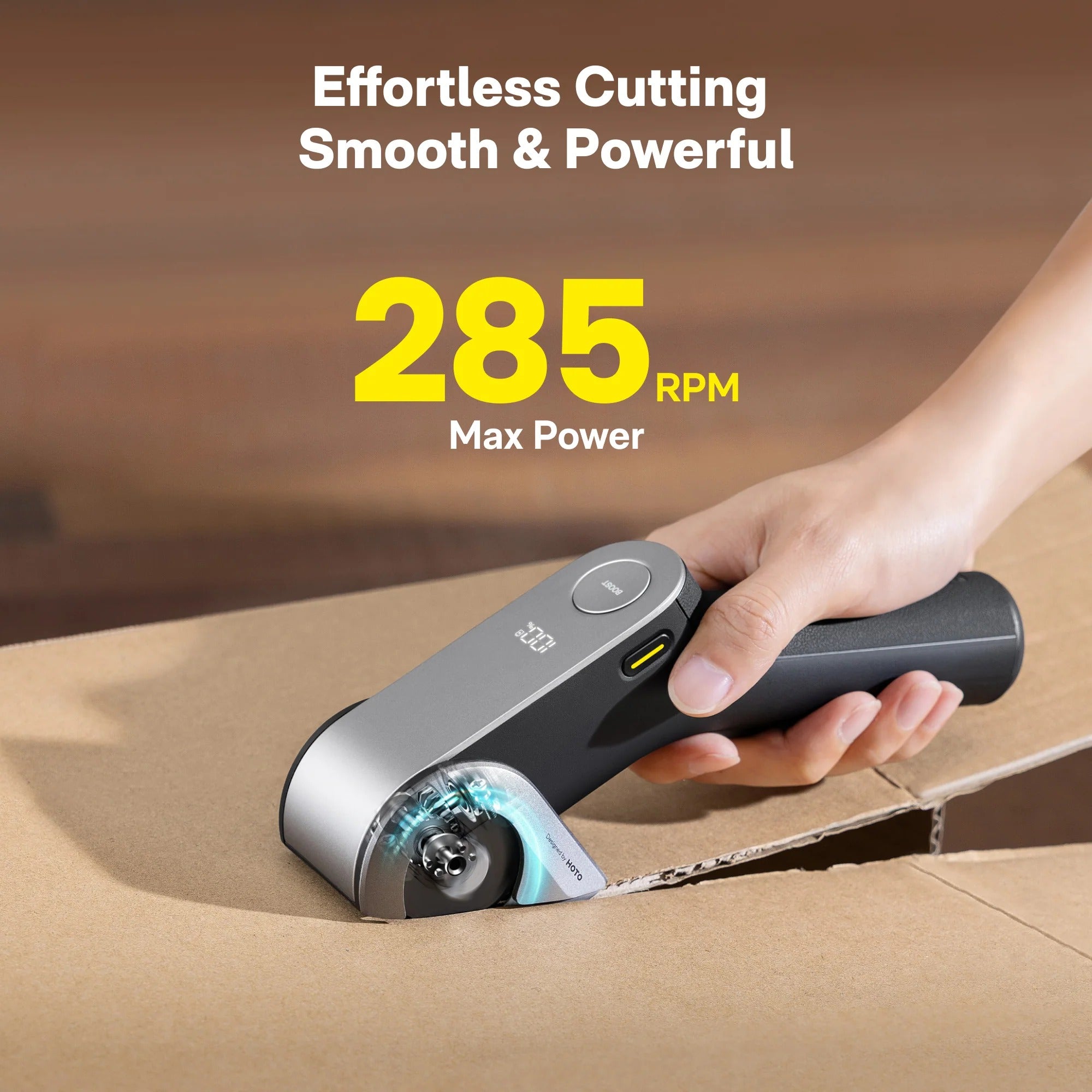 HOTO - Edgeflow Cordless Electric Scissors Gray