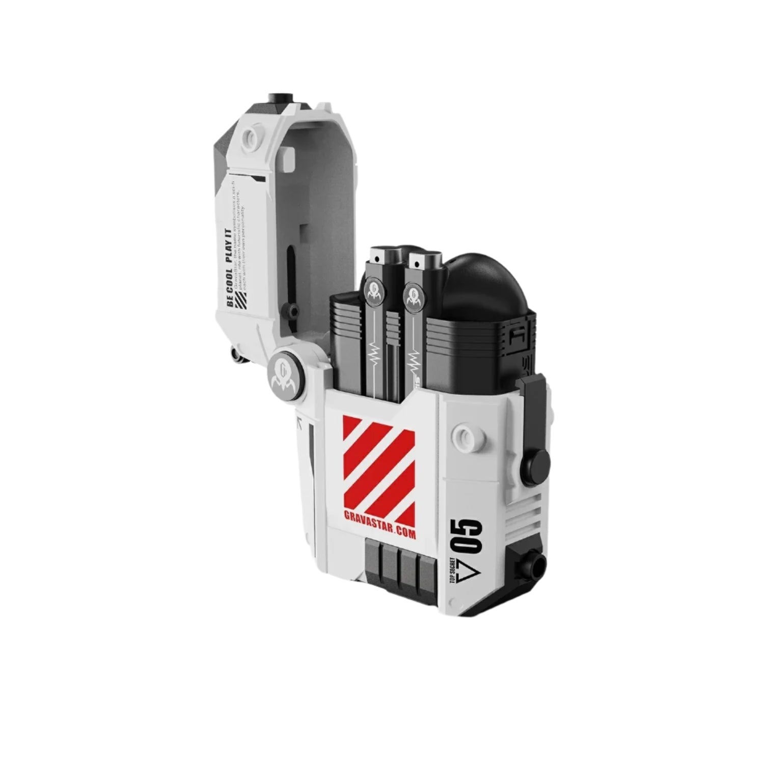 GravaStar - Sirius P5 Defense Mecha White - Wireless Headphones